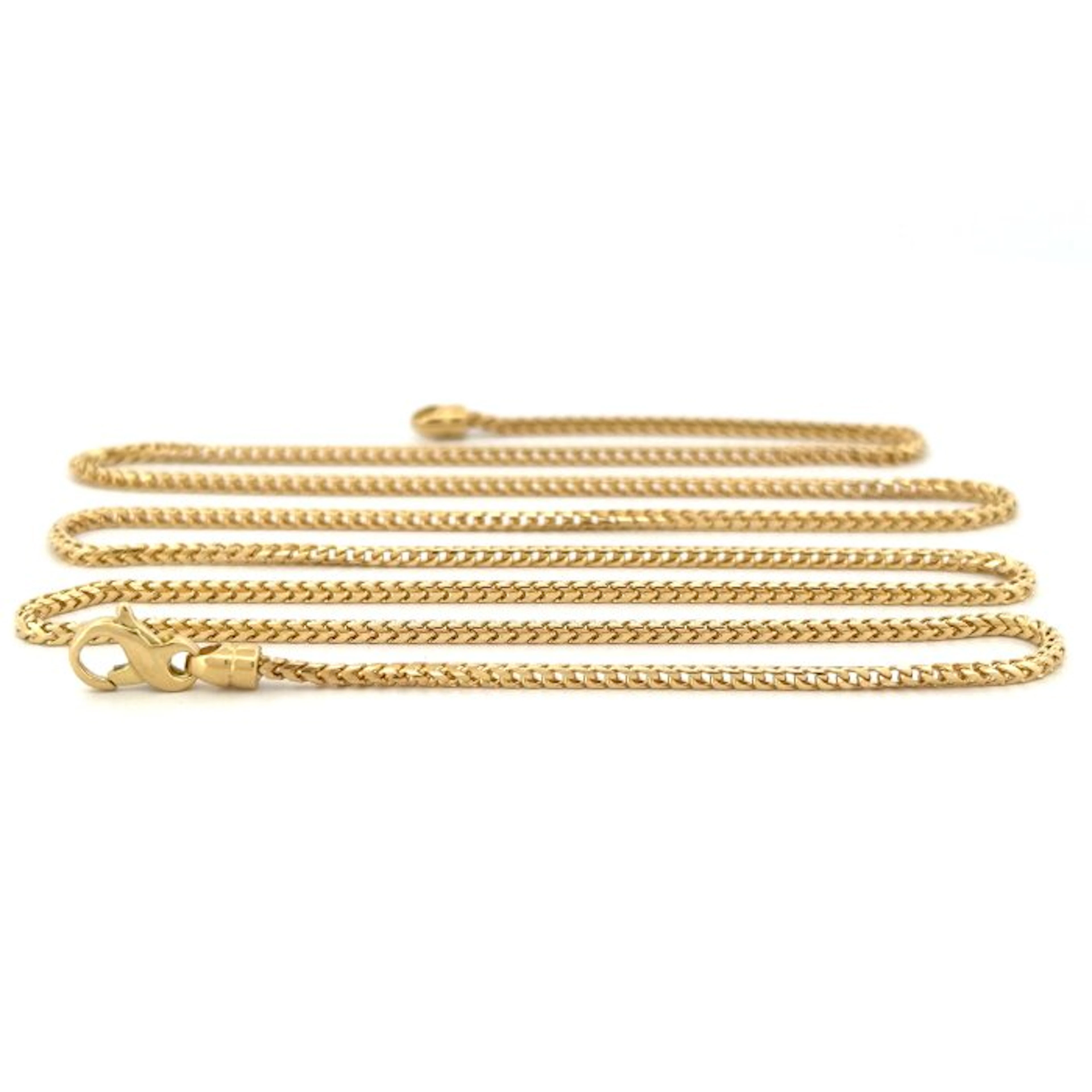 Vieri - Necklace - Solid Link Chain - 18 kt. Yellow gold