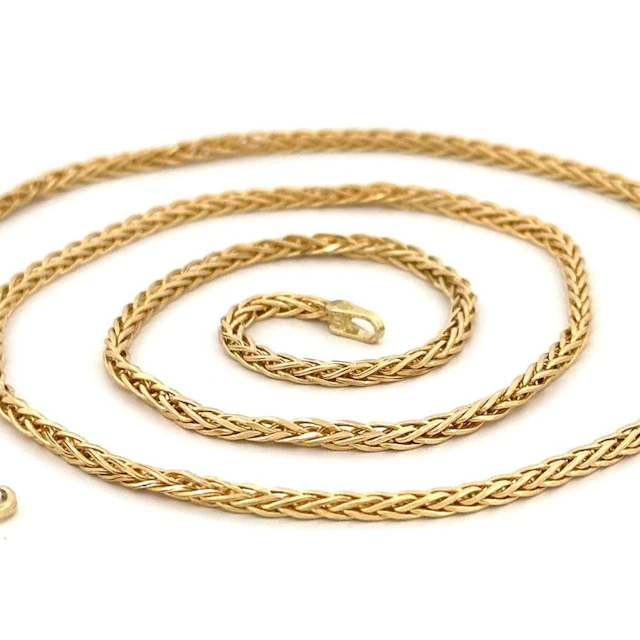 Necklace - 18 kt. Yellow gold - Snake - 50 cm
