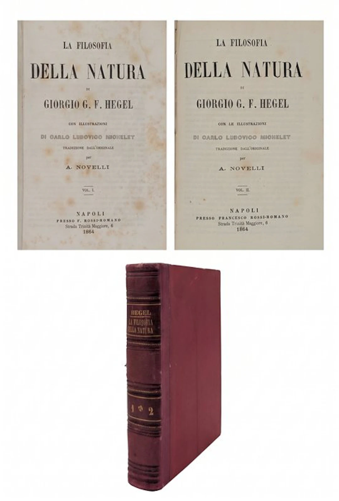Giorgio G. F. Hegel - La filosofia della natura - 1864