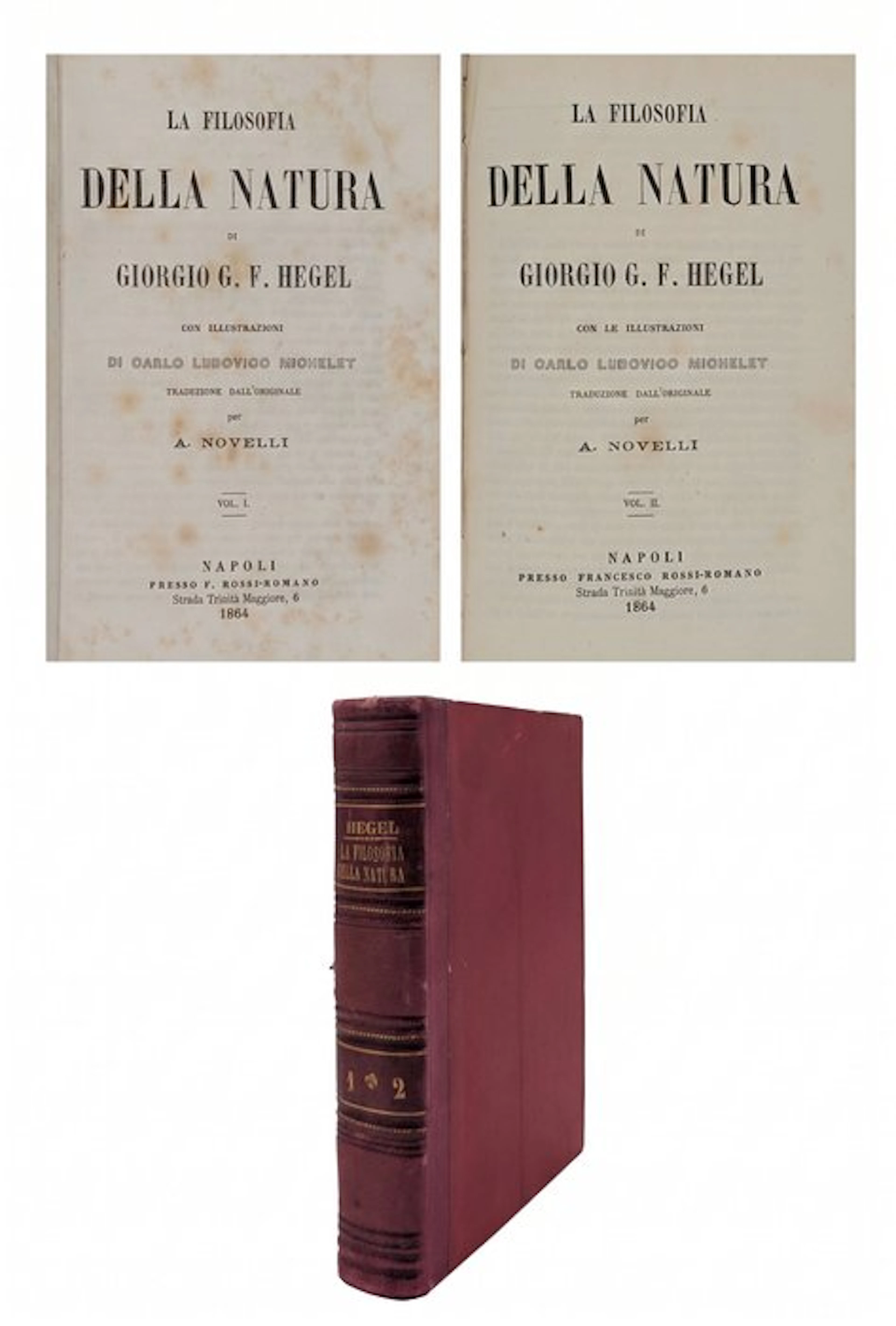 Giorgio G. F. Hegel - La filosofia della natura - 1864