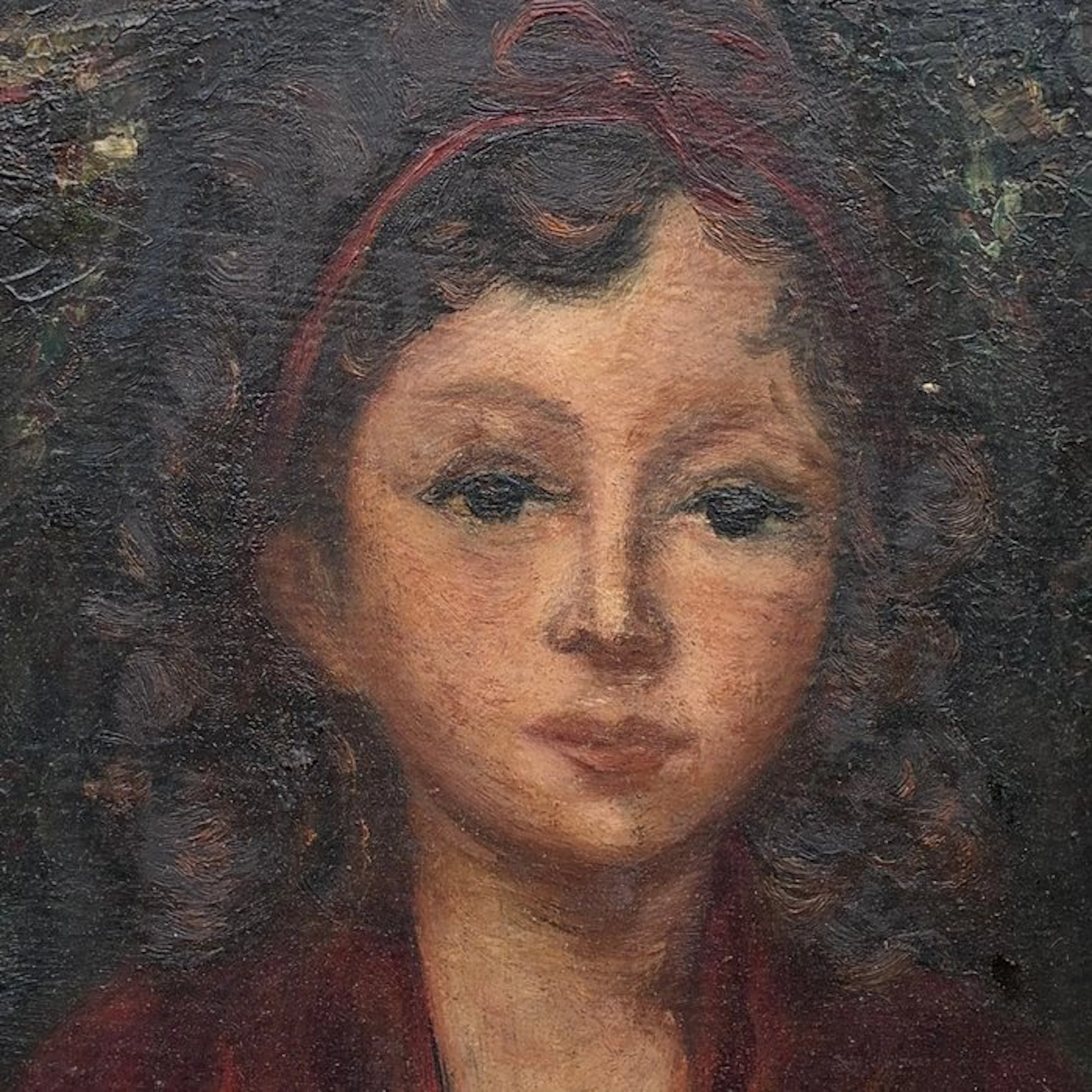 Anna de Banguy (1908–1985) - Portrait de jeune fille...