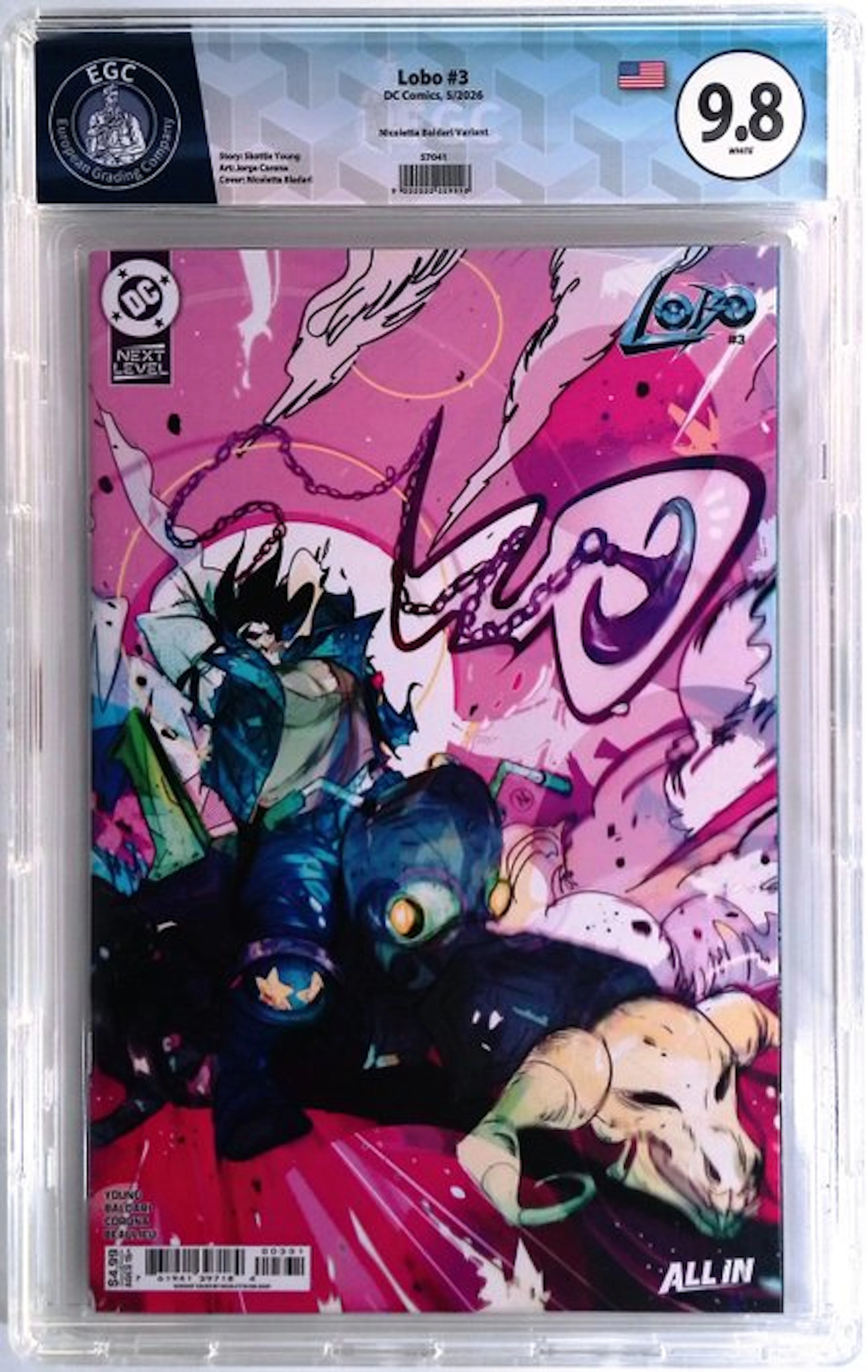 Lobo #3 - EGC 9.8 - 1 Graded comic - First edition - 2026