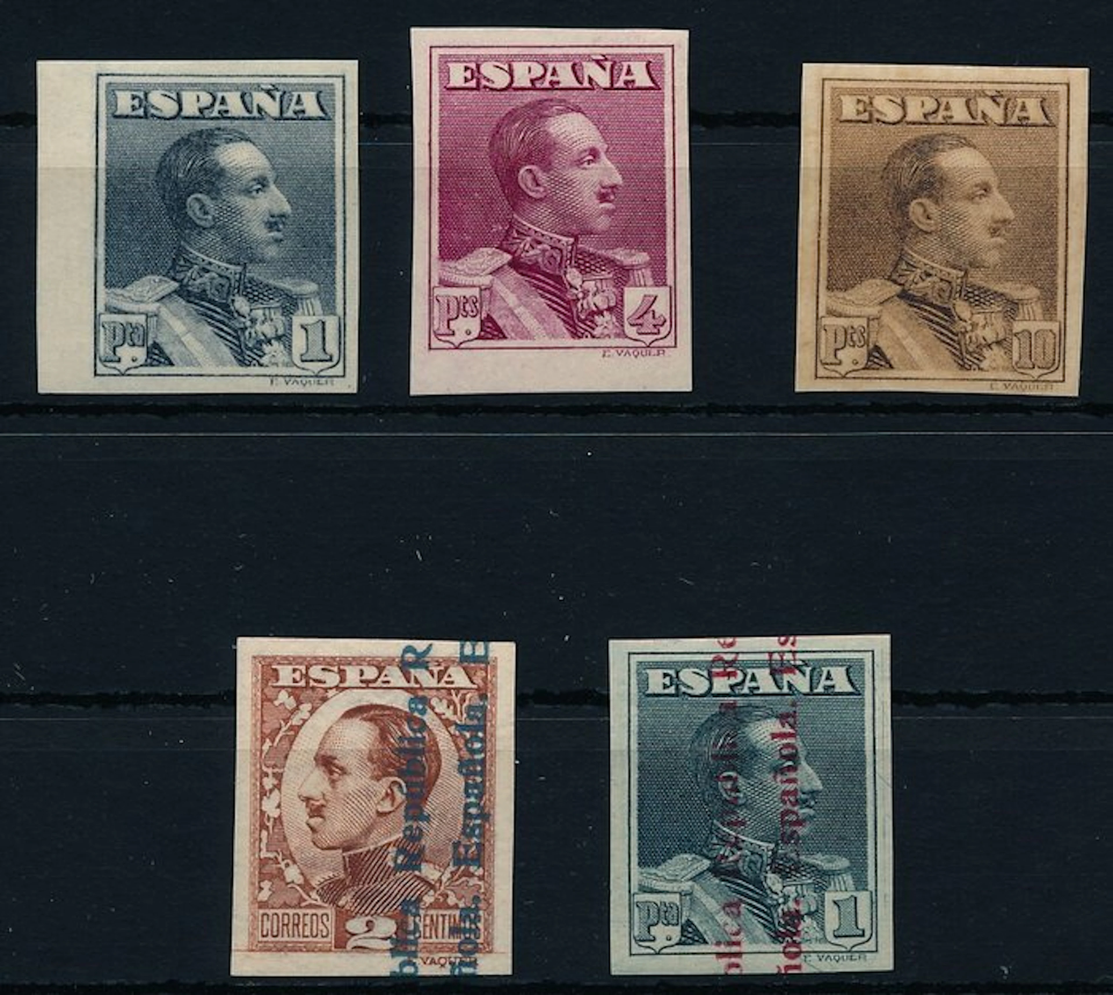 Spain 1924/1931 - Mint lot with good unmounted mint values.