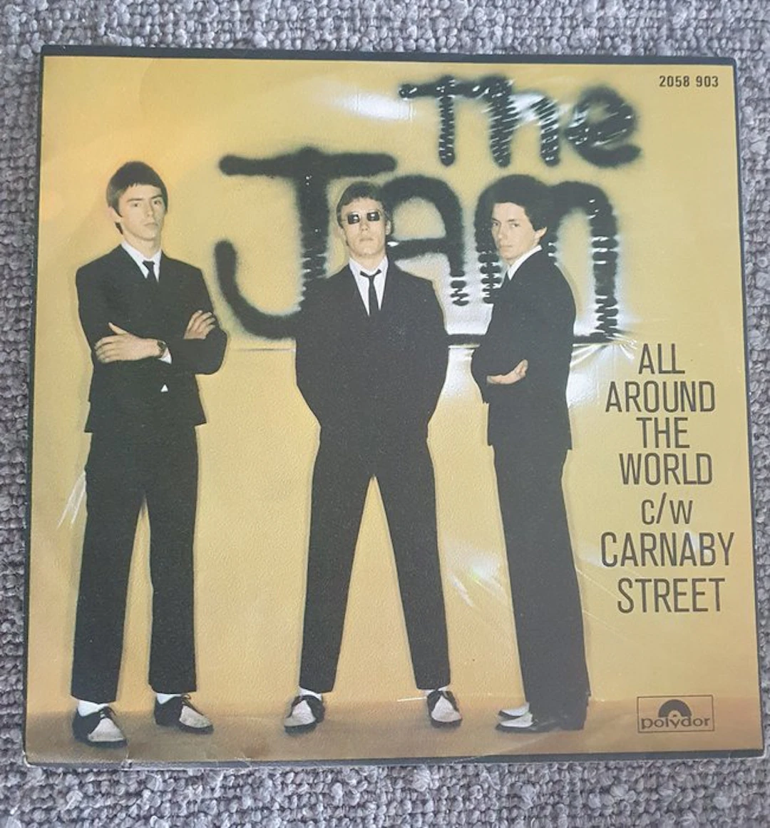 The Jam - All Around The World - 45 RPM 7" single - 1977