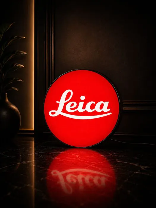 LEICA - Lighted sign - abs