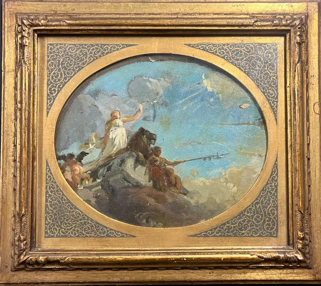 Antonio Rizzi (1869-1940) - Allegoria Mitologica