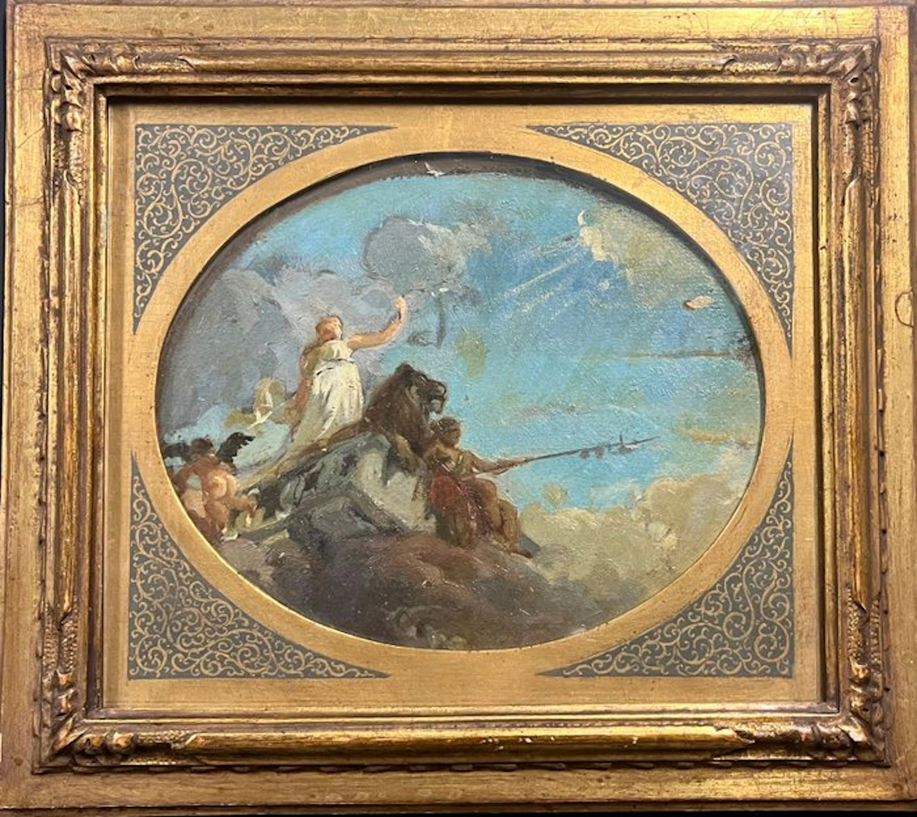 Antonio Rizzi (1869-1940) - Allegoria Mitologica