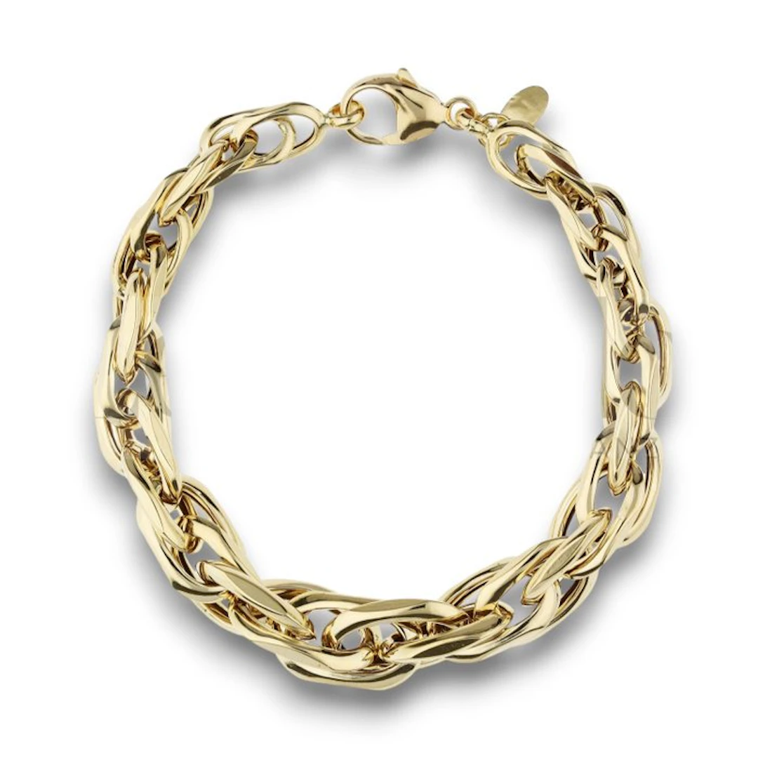 Bracelet - 18 kt. Yellow gold - A chain 20 cm, 13.5 g