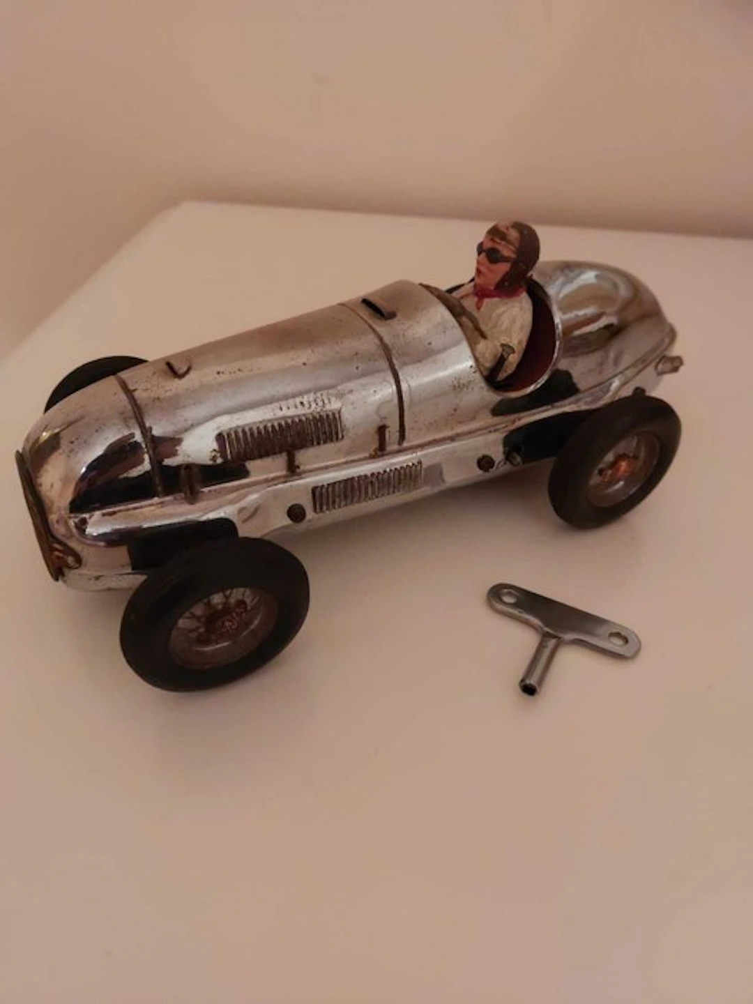 MLB Marchesini Luigi Bologna - Tin toy car - Clockwork...