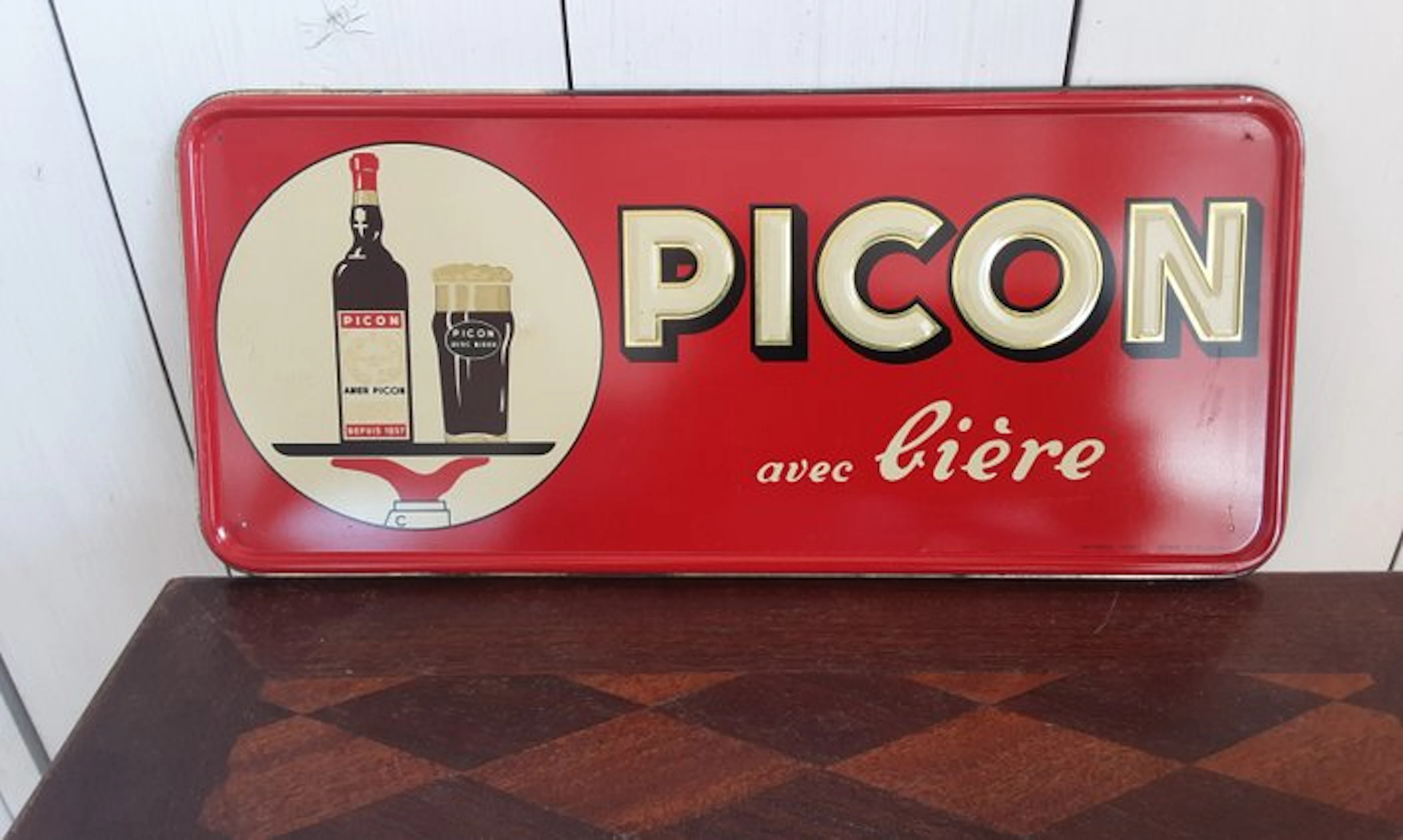 Picon Biere - Advertising sign - Metal