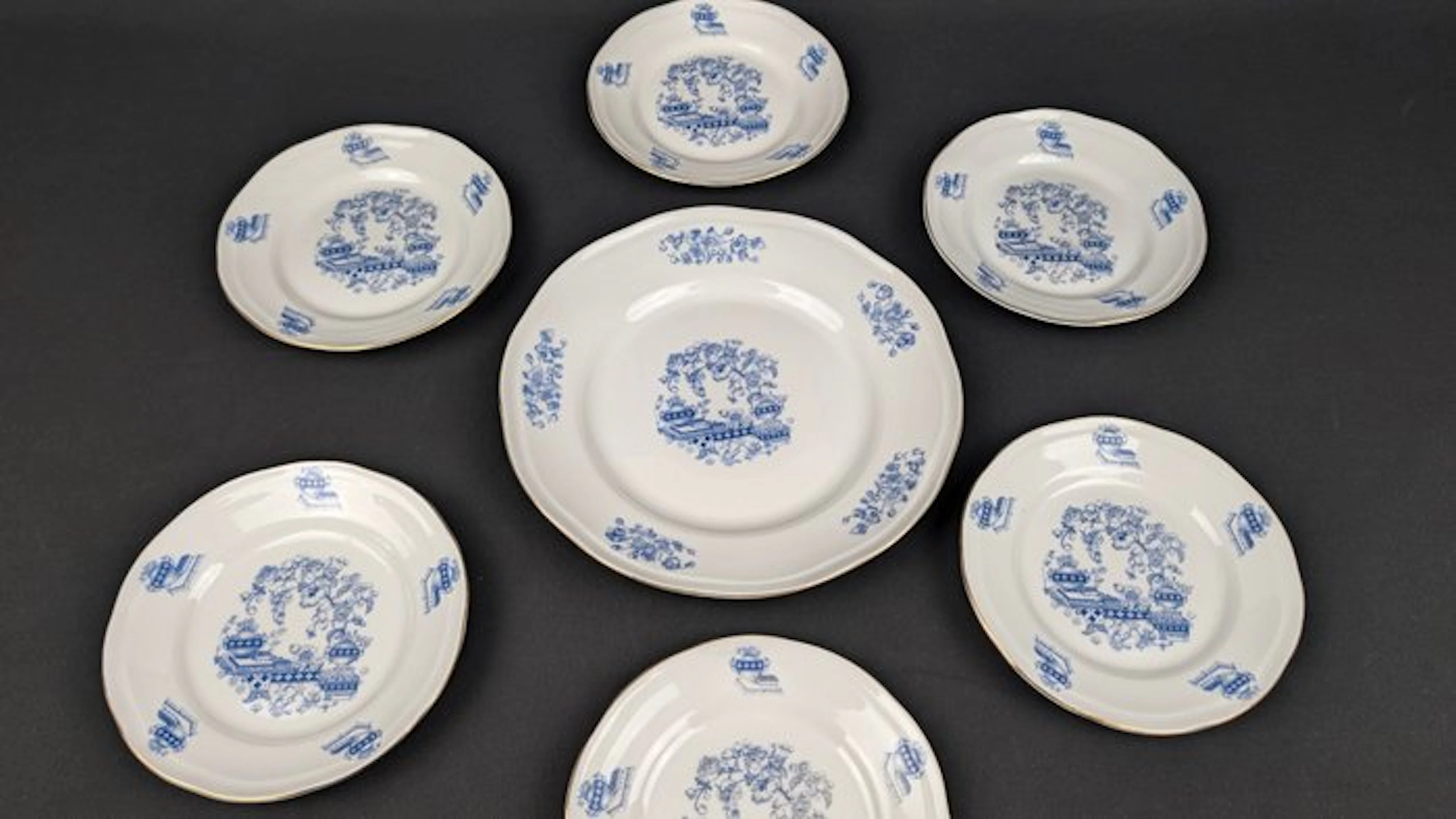 Richard Ginori - Gio Ponti - Table service for 6 (7) - Porcelain - Thirty Years