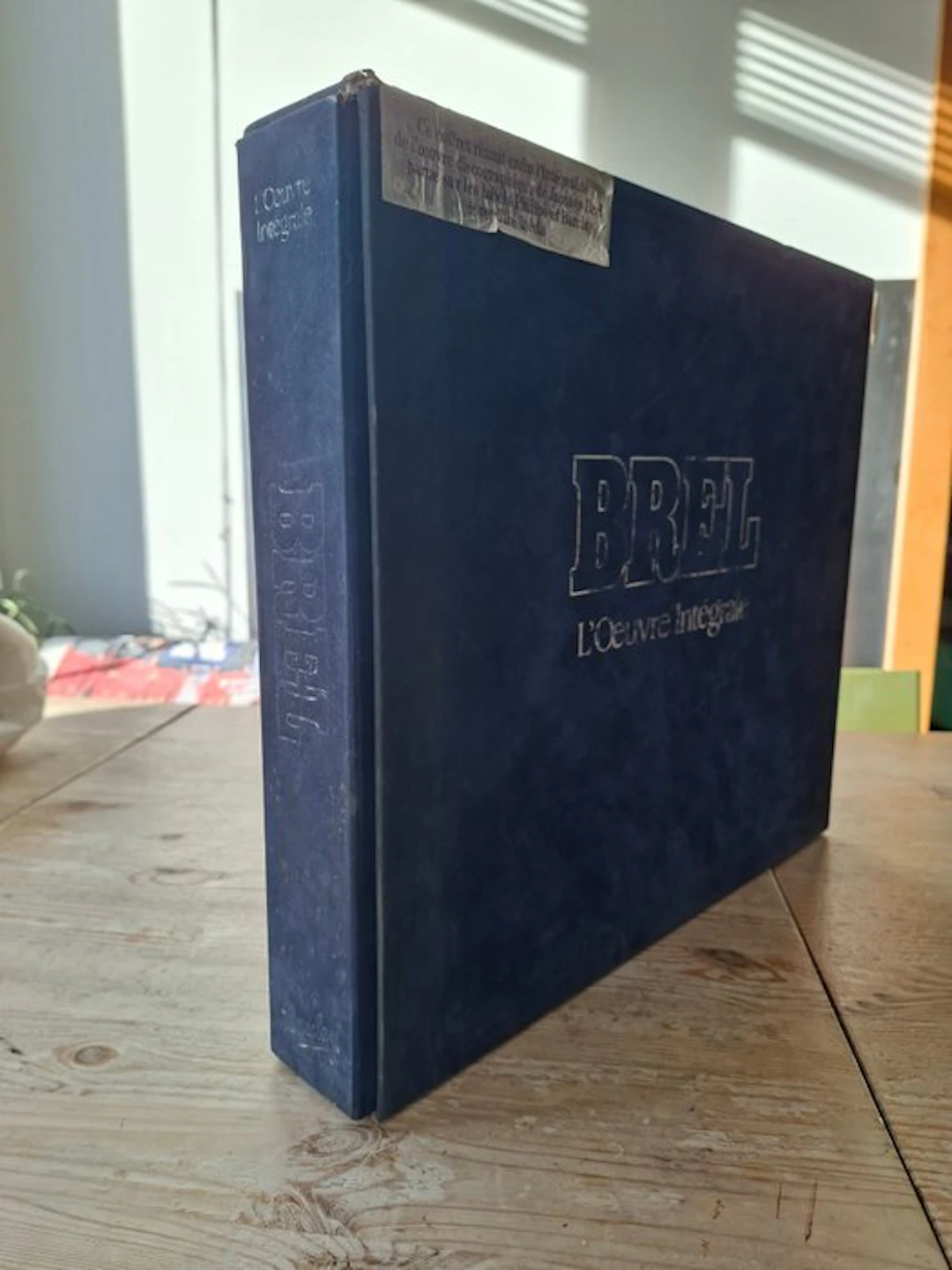 Jacques Brel - L'Œuvre Intégrale (14 lp box)! - LP box set - 1982