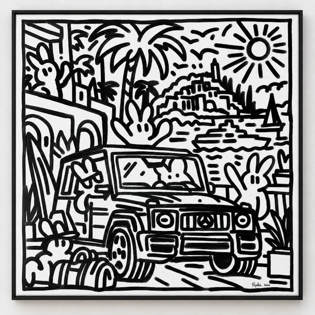 POPLEA - - CLASSE G ME XXL— POPLEA 90x90cm