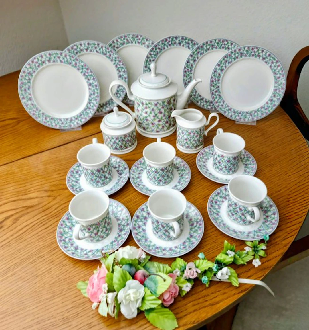 Rosenthal - Form 2000 „Rosengitter“ – 21-teiliges...