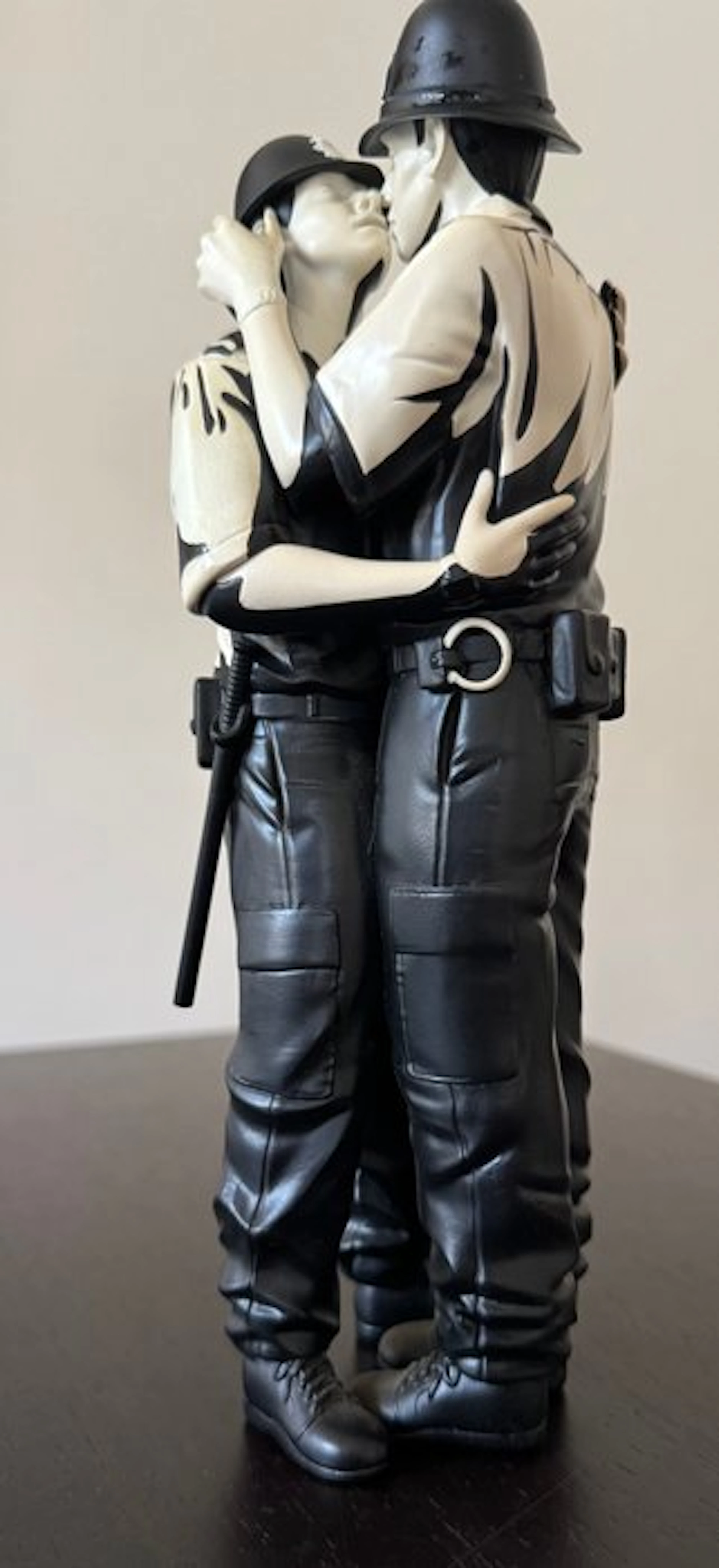 Brandalised - Kissing Coppers (inspired by Banksy)