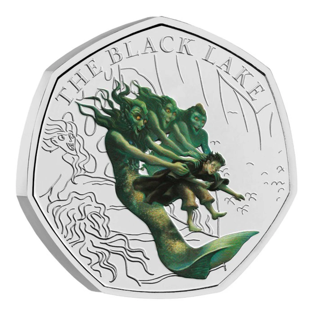 The Royal Mint - Harry Potter - The Black Lake - U.K.