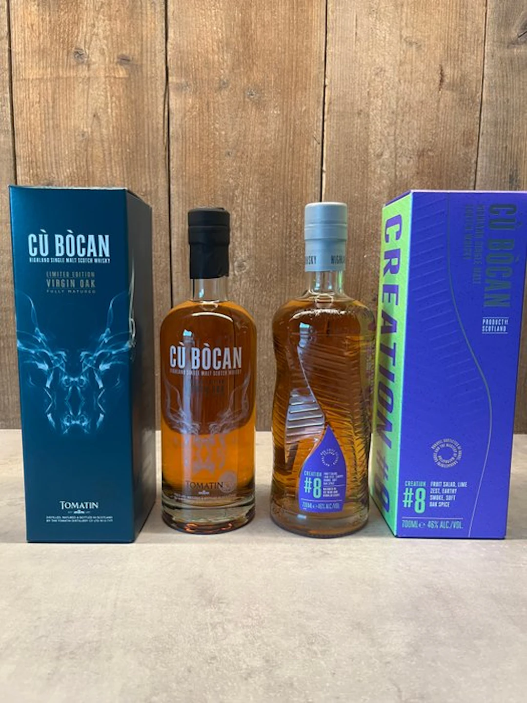 Tomatin Cù Bòcan - Virgin Oak & Creation #8 Ice Wine and...