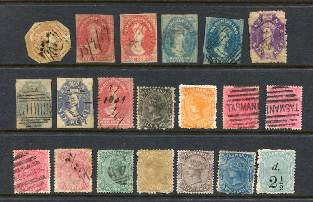 Tasmania 1857/1900 - TASMANIA Australian States QV...