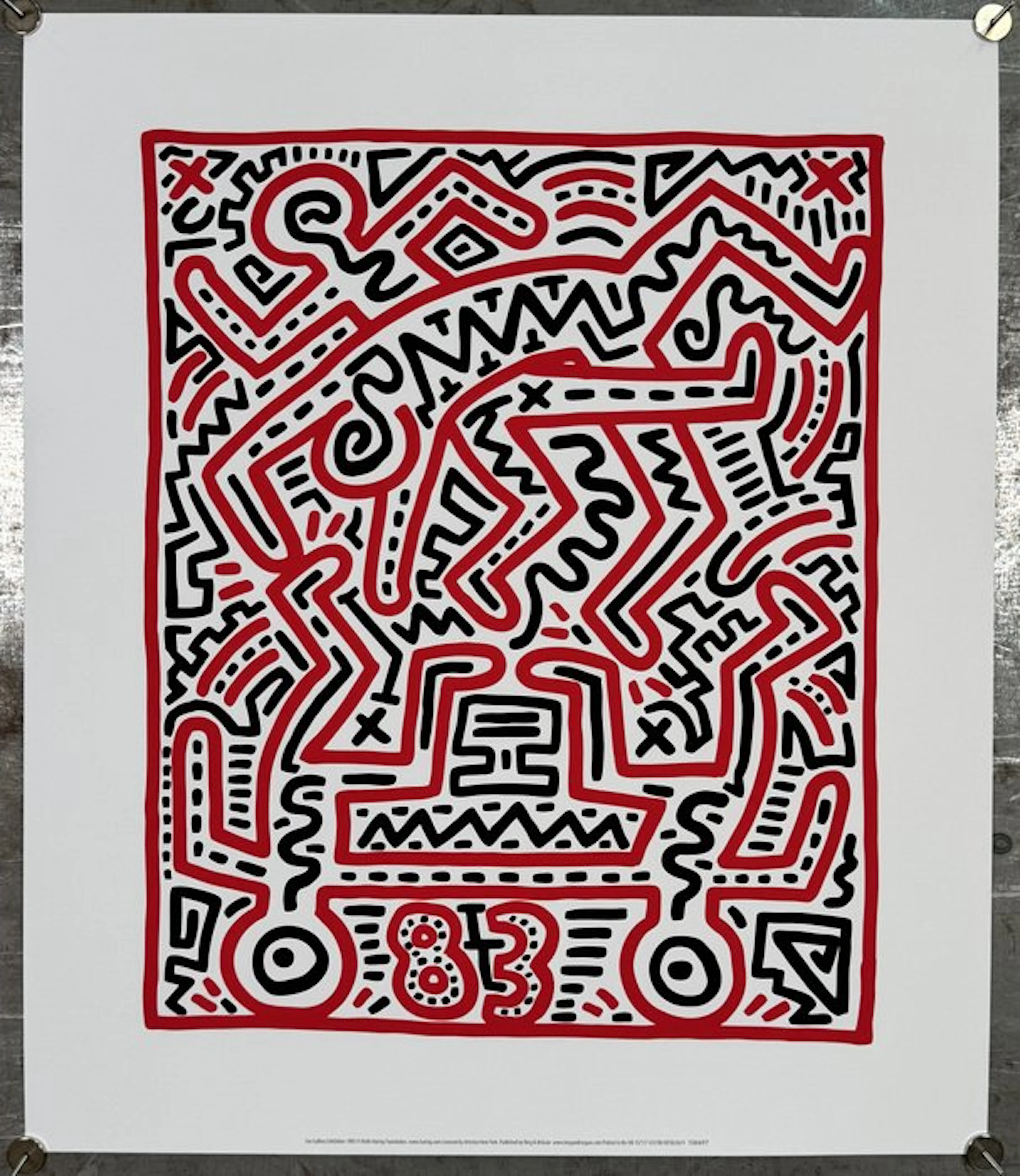 Keith Haring - Fun Gallery Exhibition 1983 | COA King...