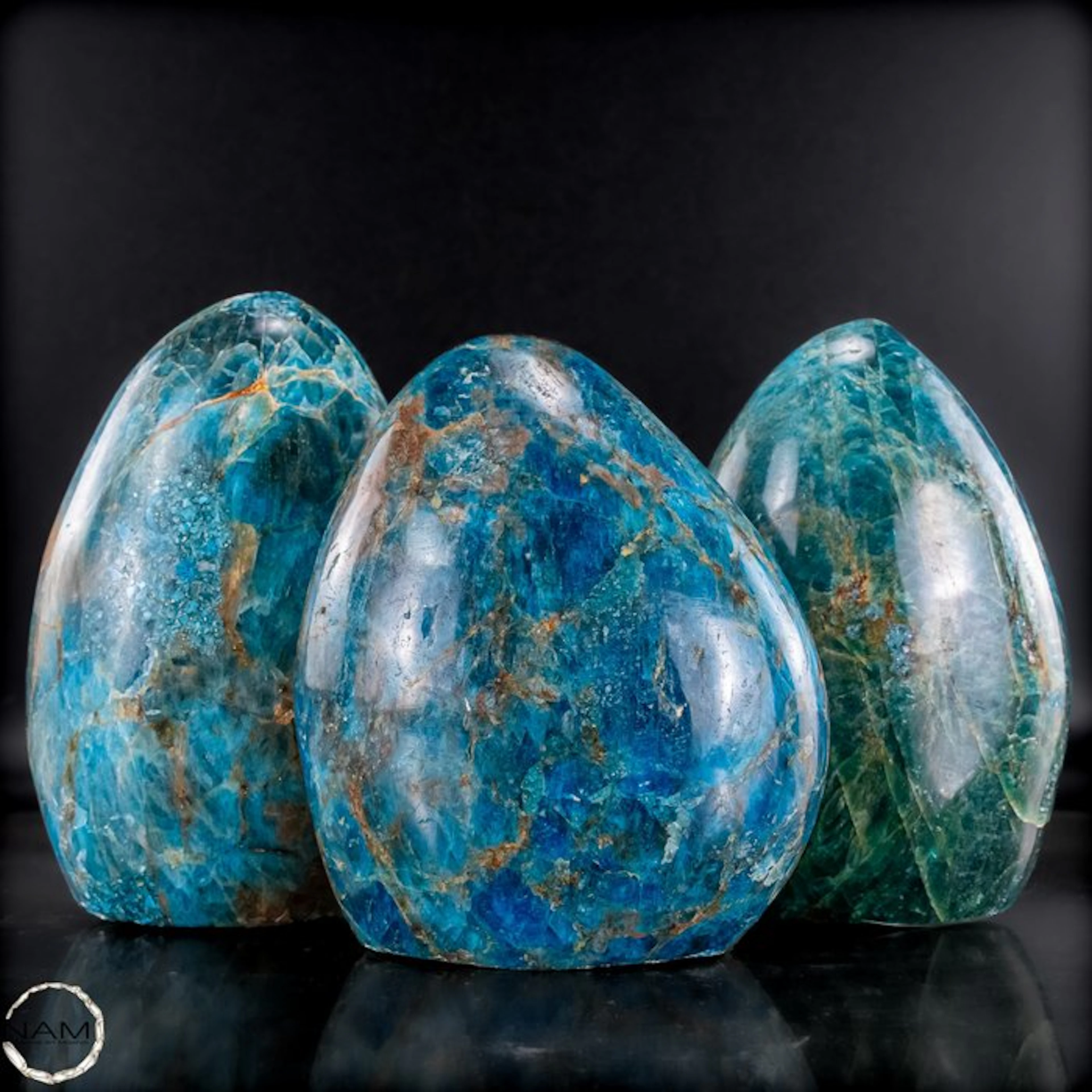 Exclusive apatite freeform set – Three powerful...