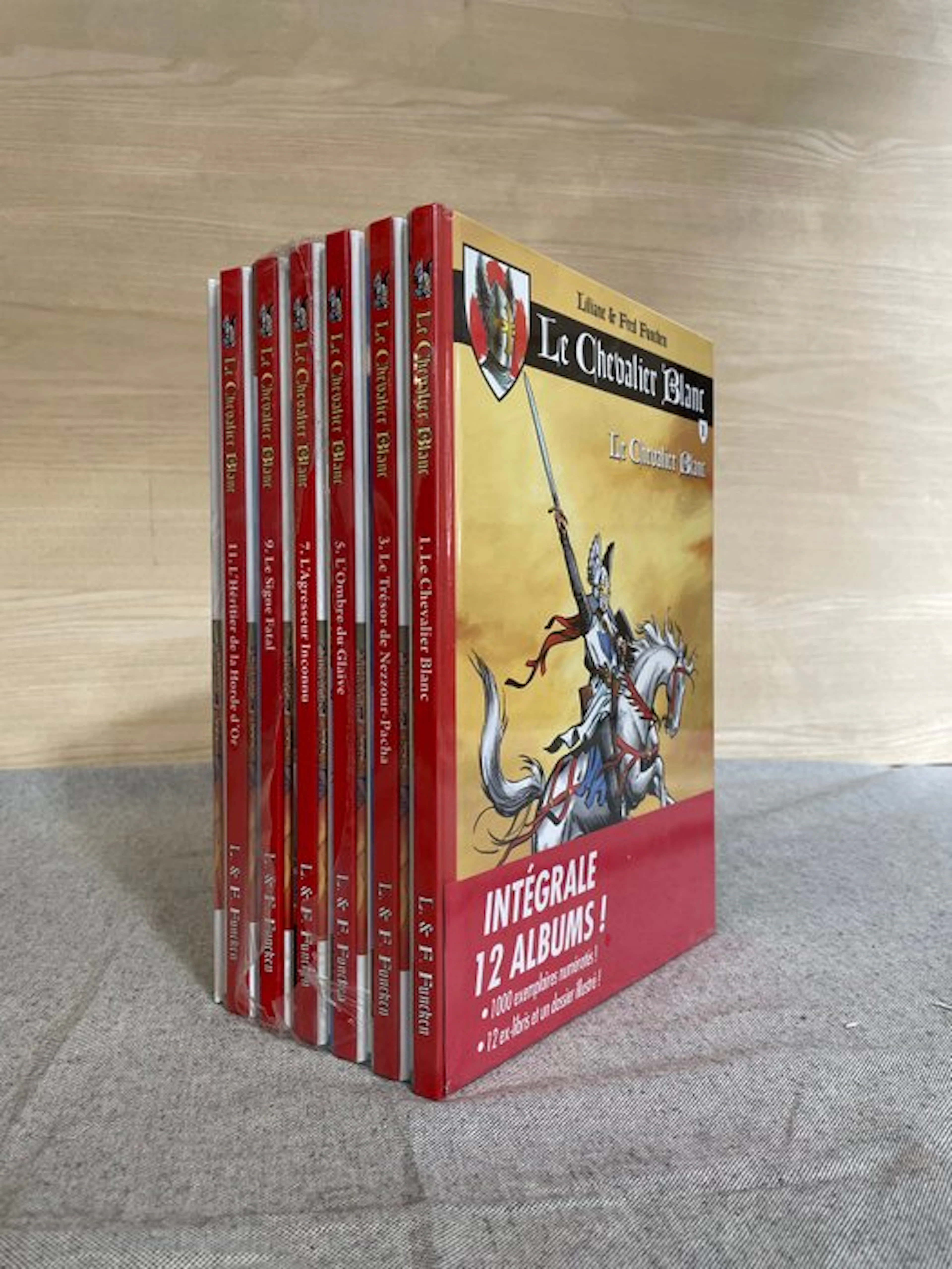 Le Chevalier Blanc - Intégrale T1 à T12 + 12x ex-libris...