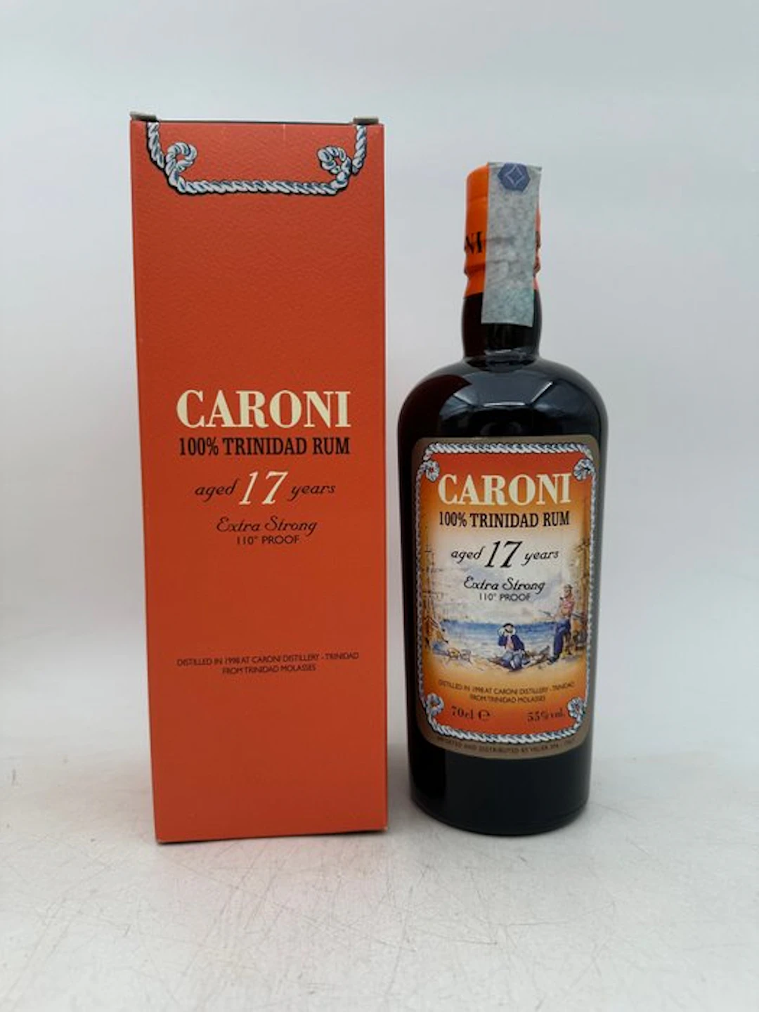 Caroni 1998 17 years old Velier - Extra Strong 110° Proof - b. 2015 - 70cl
