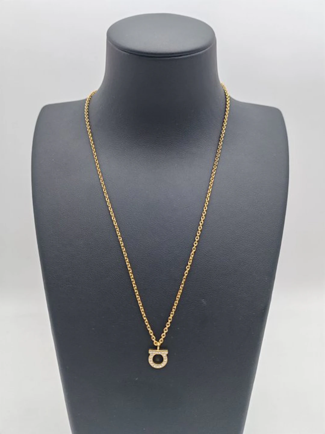 Salvatore Ferragamo - Brass with a gold finish - Necklace