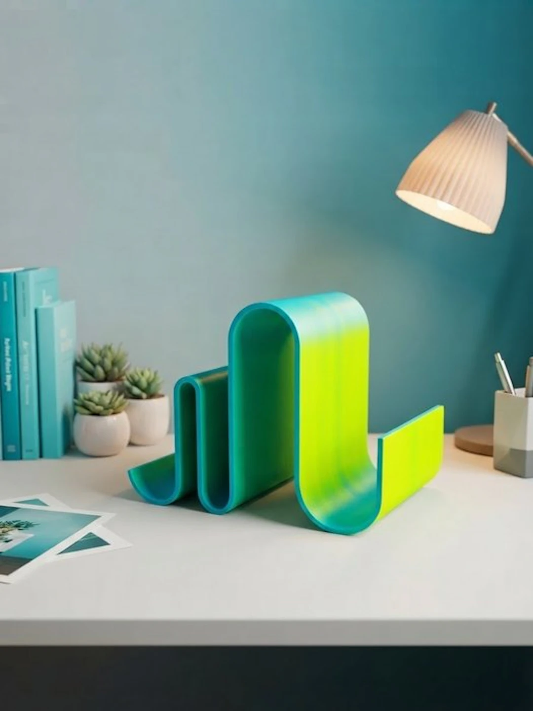 TiWo Design - Magazine rack - ColorVibe Design Wave...