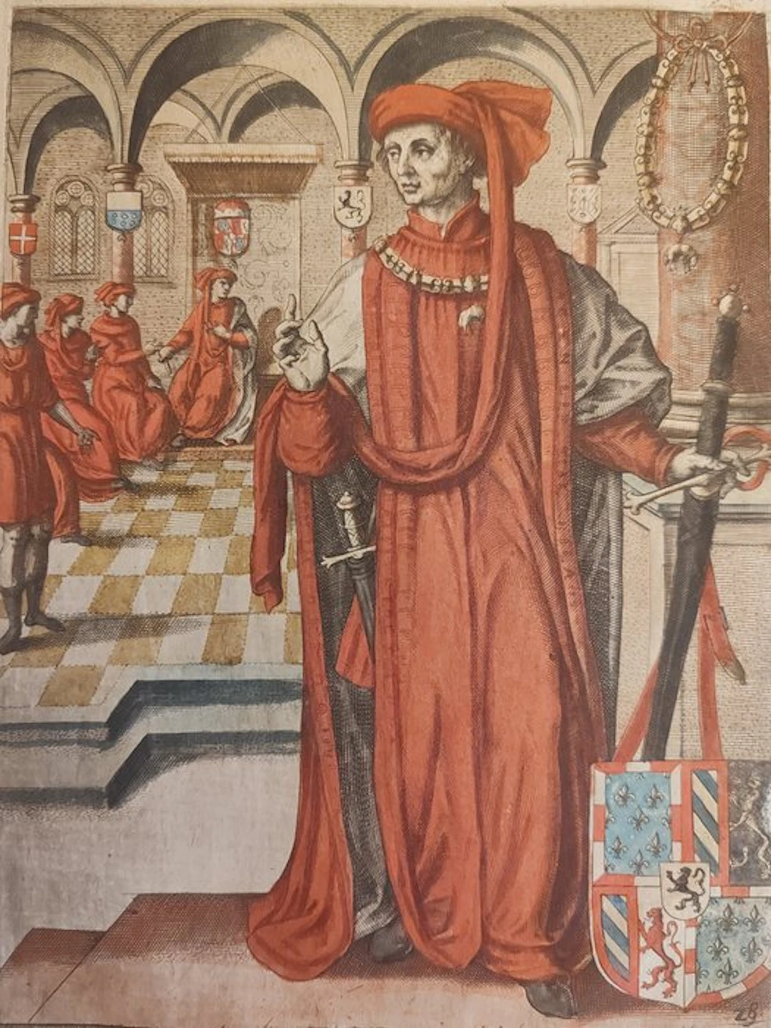 Cornelis Martin (1567-1621) - Filippo il Buono