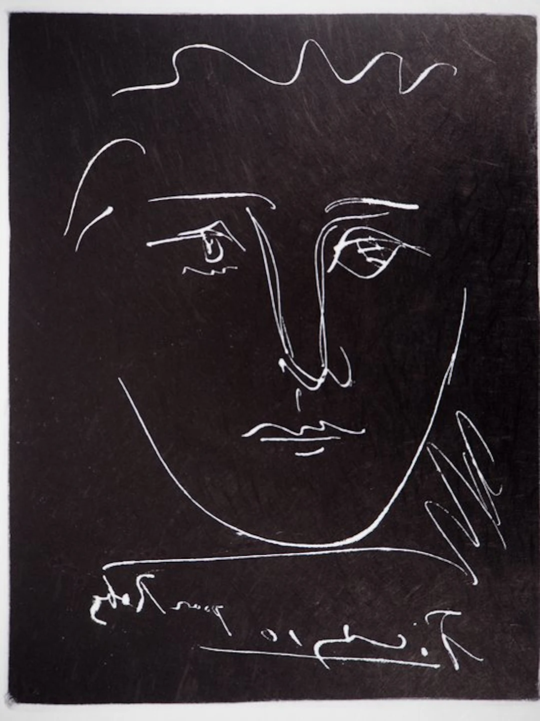 Pablo Picasso (1881-1973) - Visage pour Roby