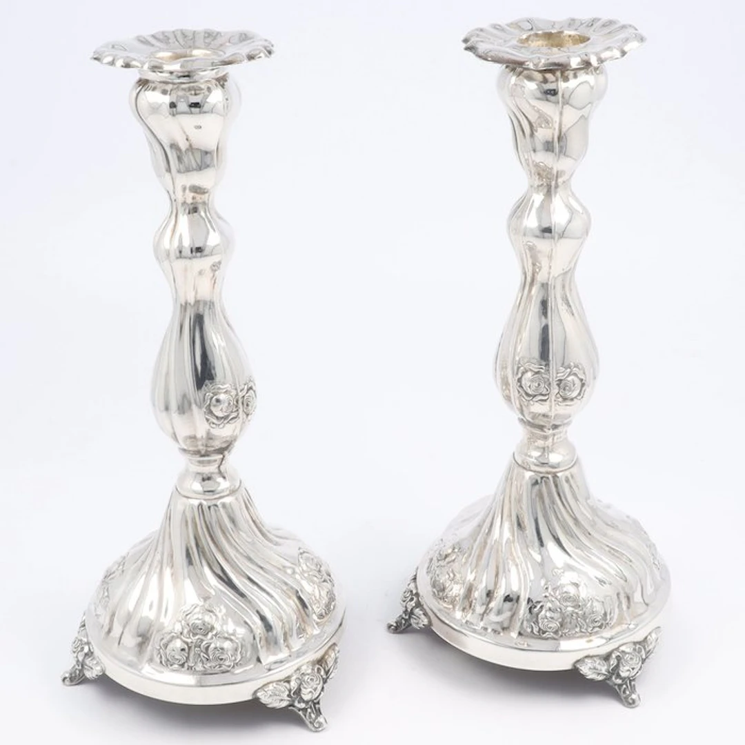 Duitsland 1940/50 - Candleholder (2) - .925 silver
