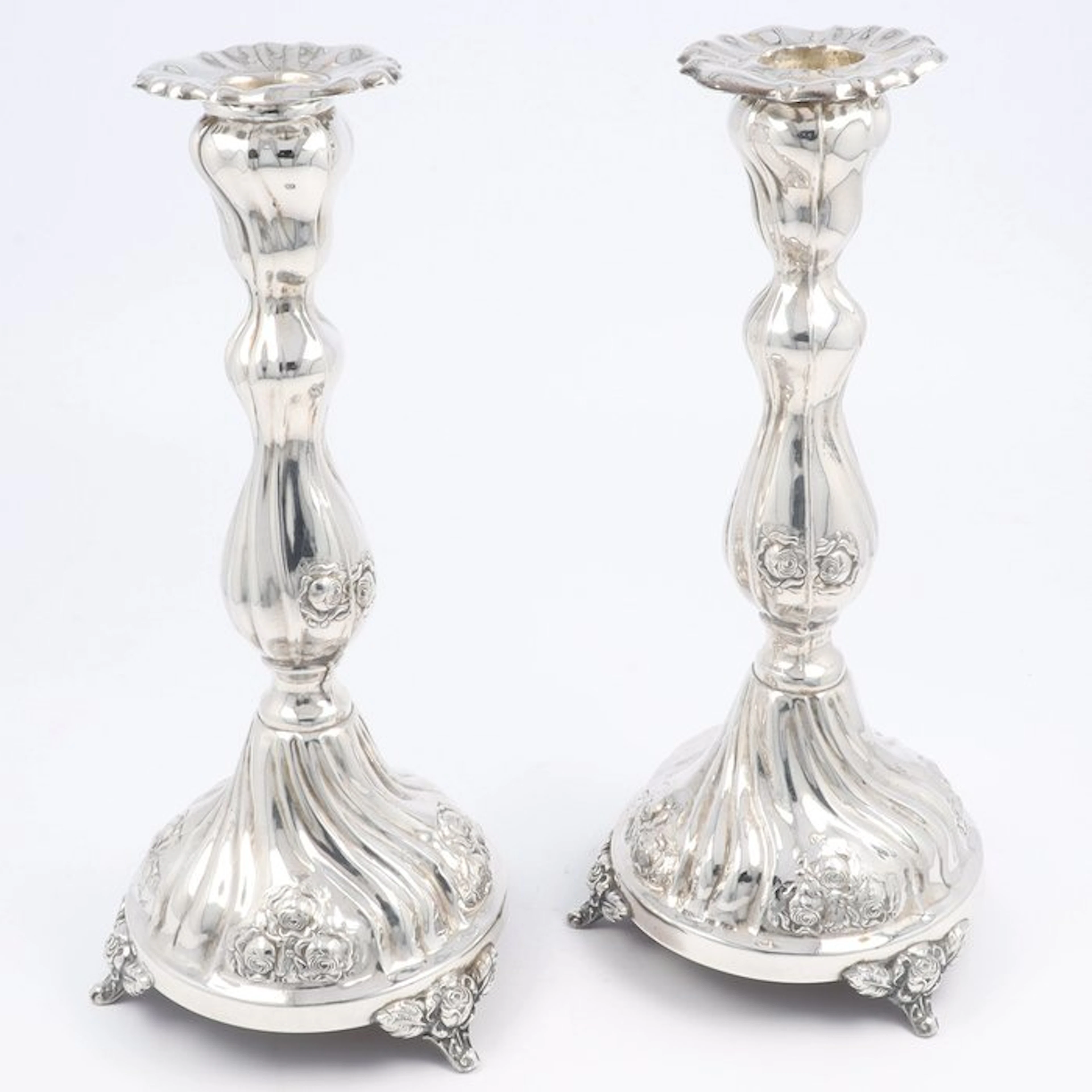 Duitsland 1940/50 - Candleholder (2) - .925 silver