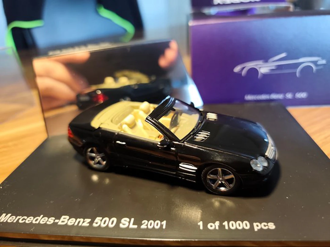 Norev 1:43 - Model convertible car - Mercedes-Benz 500 SL...