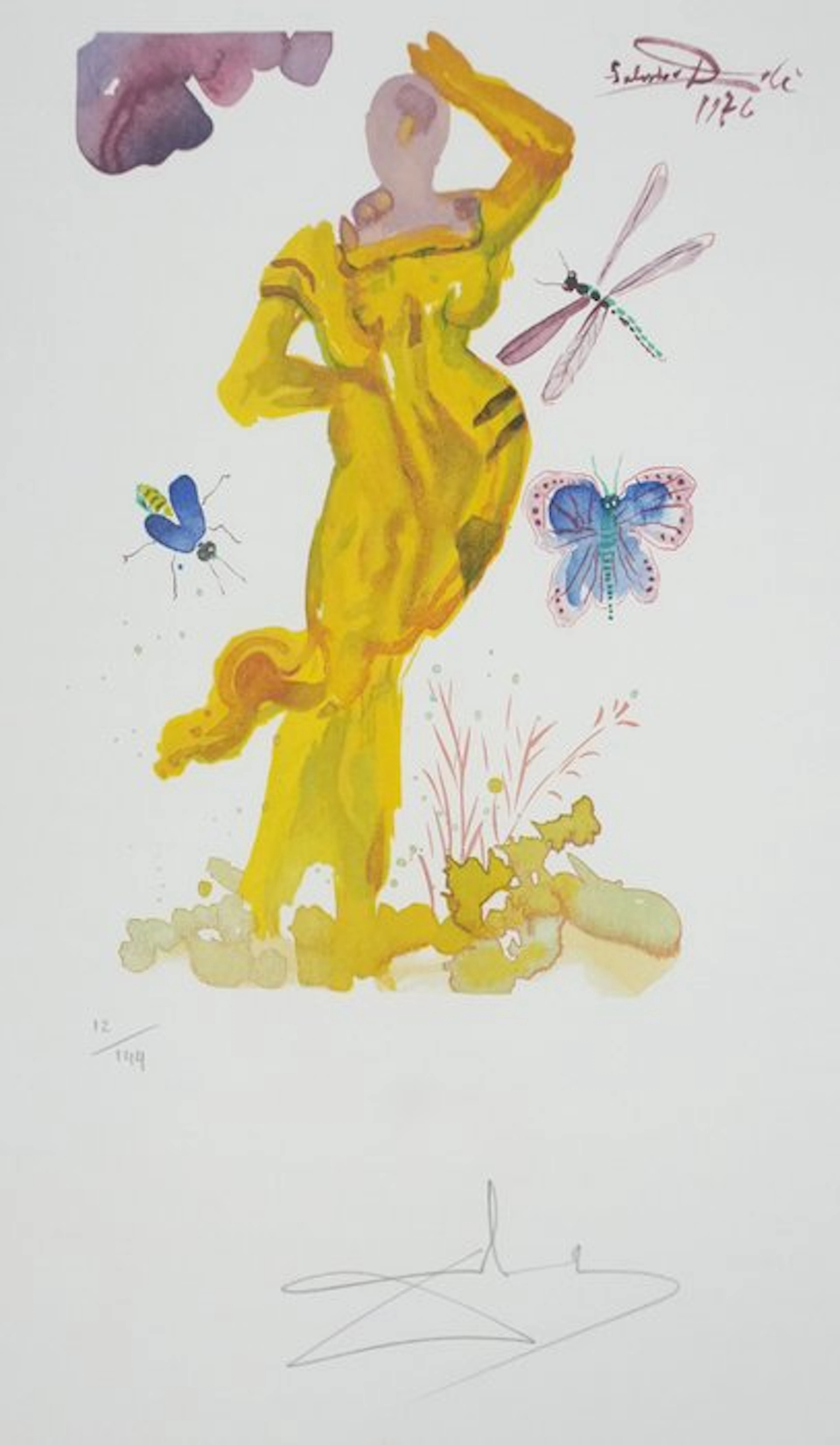 Salvador Dali (1904-1989) - Divine Erato