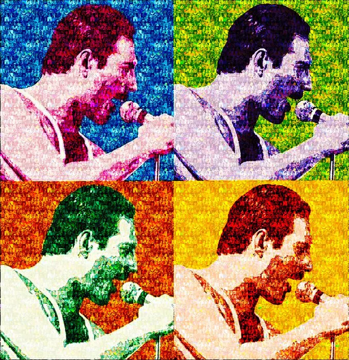 Jacon Art - Queen - QUEEN FREDDIE MERCURY CRYPTO ART - 2 di 5