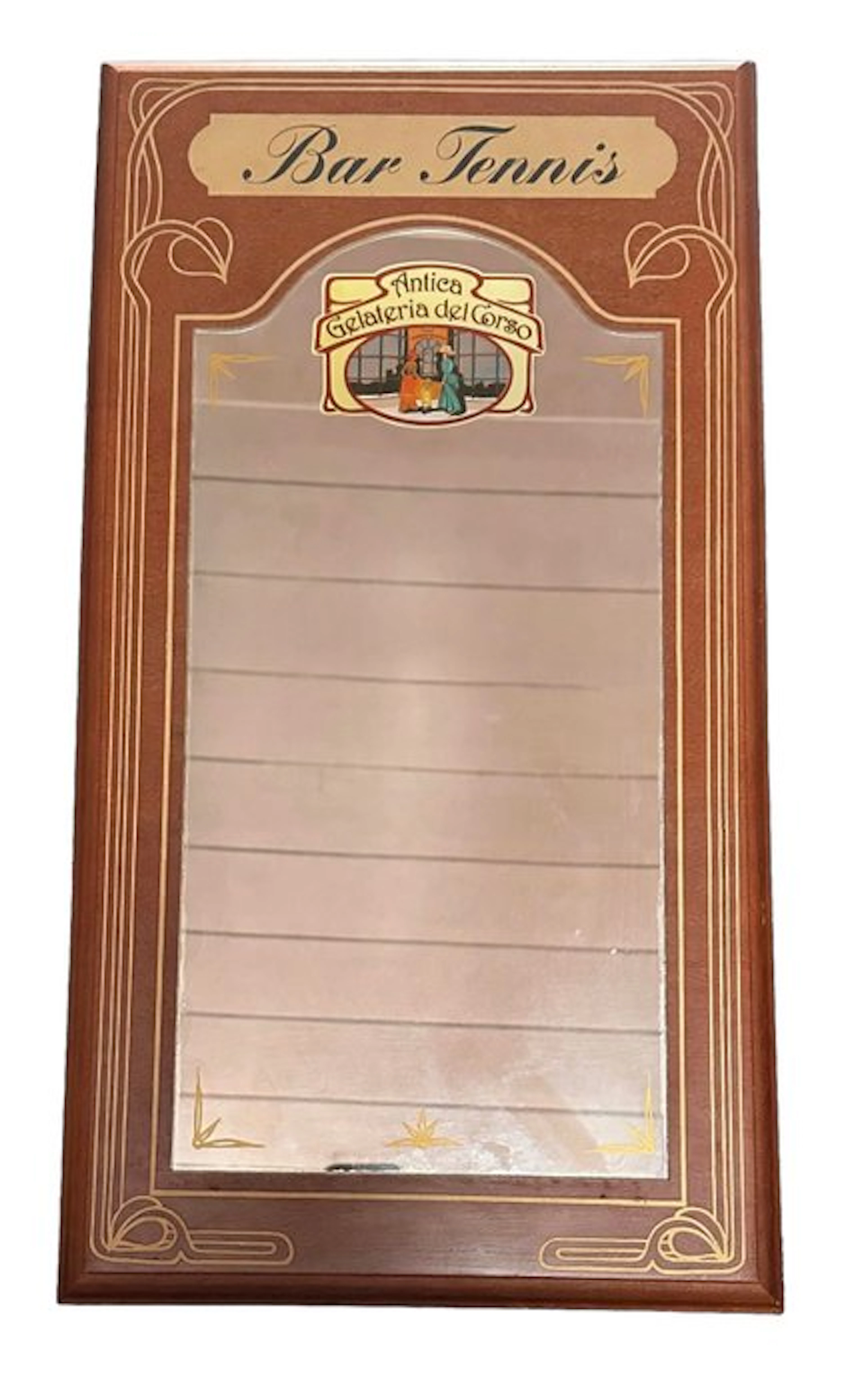 Mirror - Wood, Glass - advertising