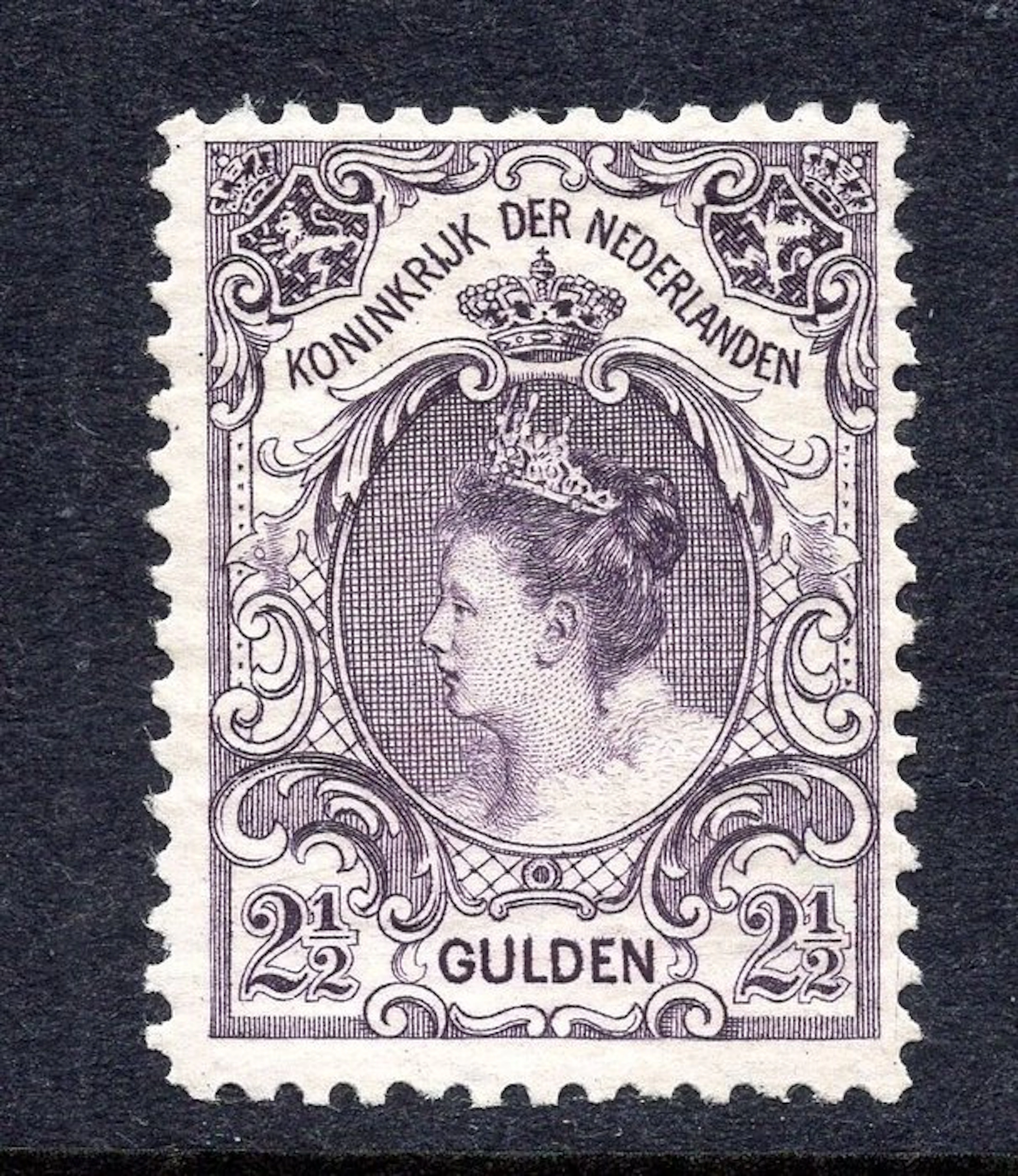 Netherlands 1906 - Queen Wilhelmina - NVPH 78 A