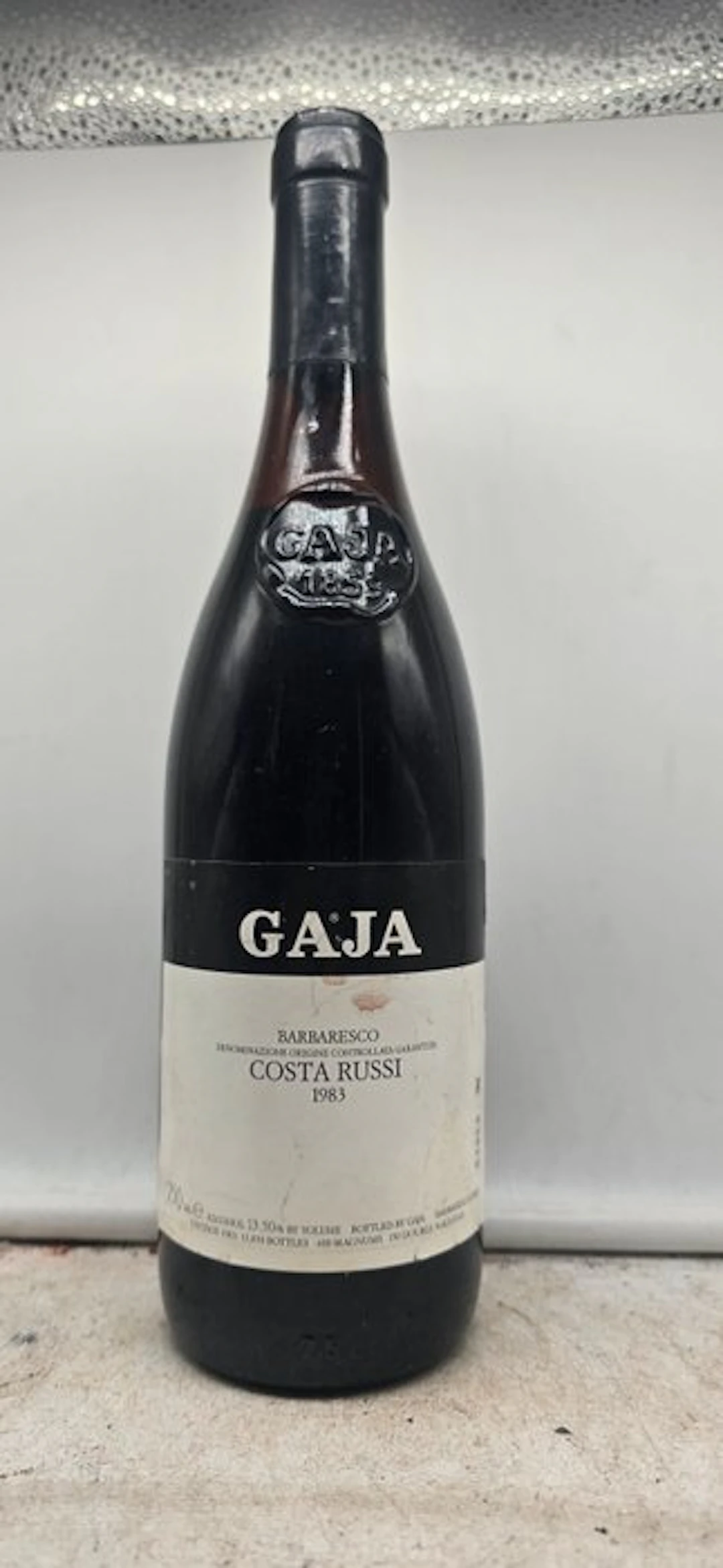 1983 Gaja Costa Russi - Barbaresco DOCG - 1 Bottle (0.75L)