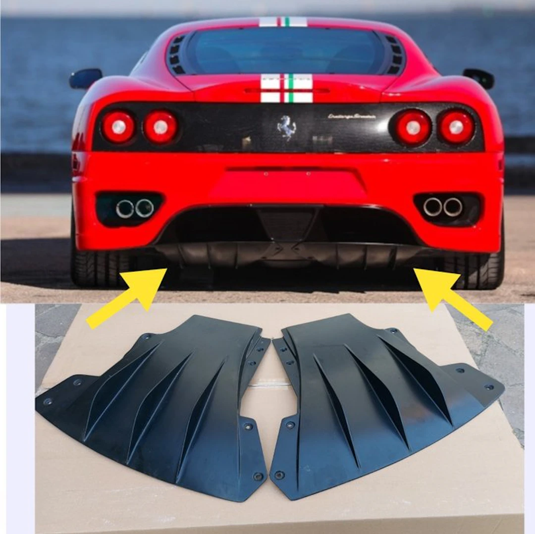 Ferrari 360 Challenge Stradale Rear Diffusers (2) - NEW...