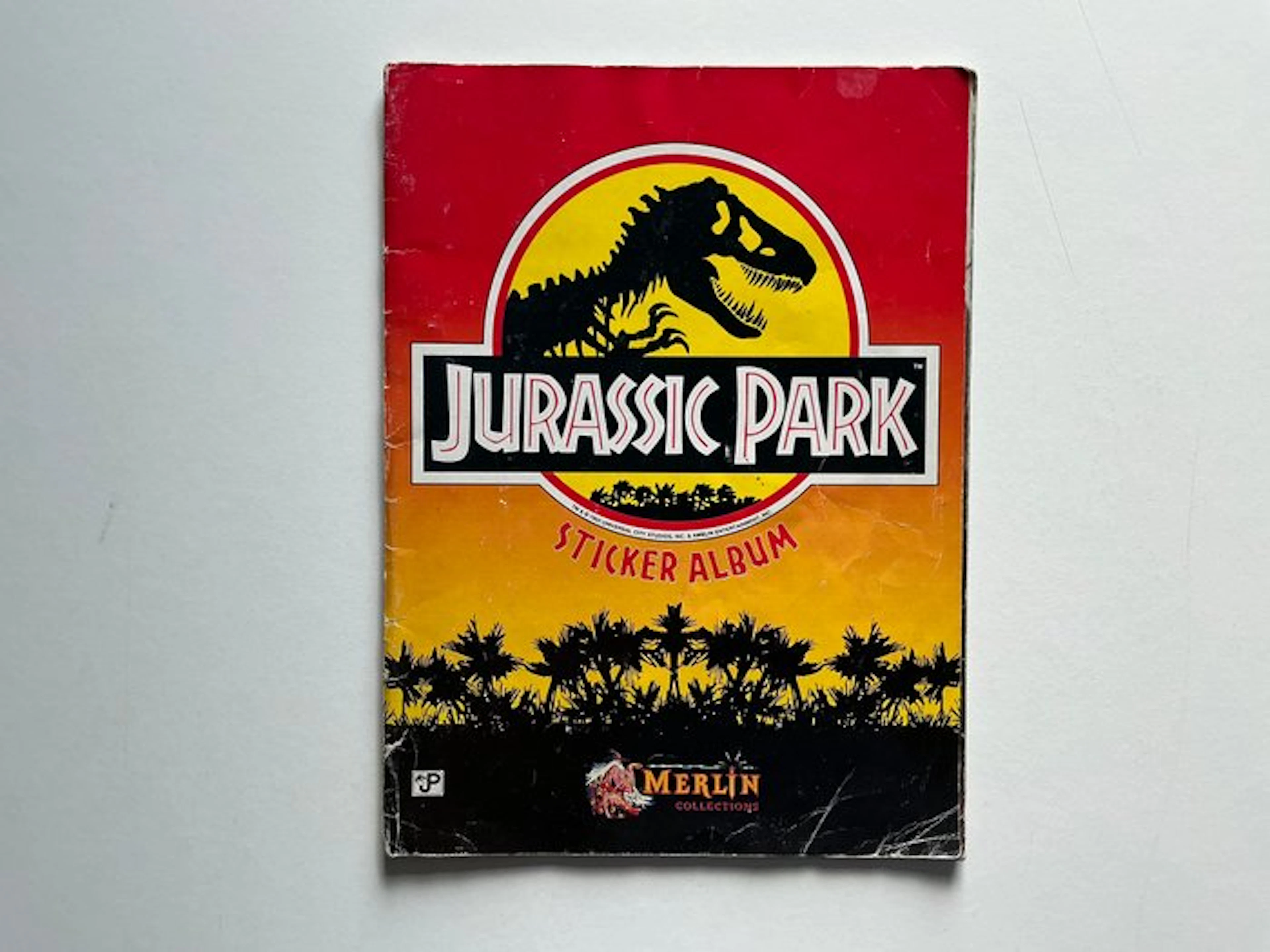 1992/93 Merlin Jurassic Park 1992 - 1 Complete album - Light Played (LP)