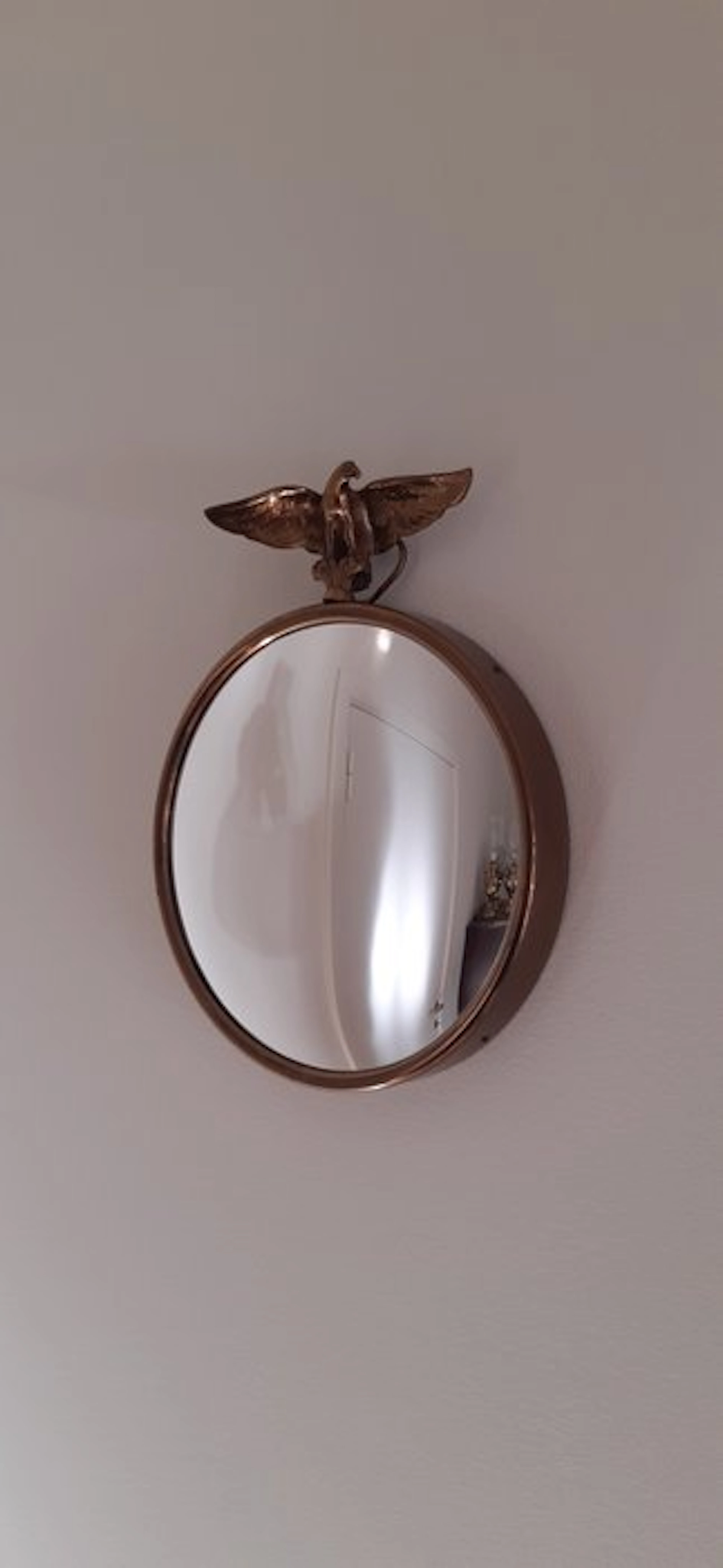 Wall mirror - Metal - Empire style - Regency