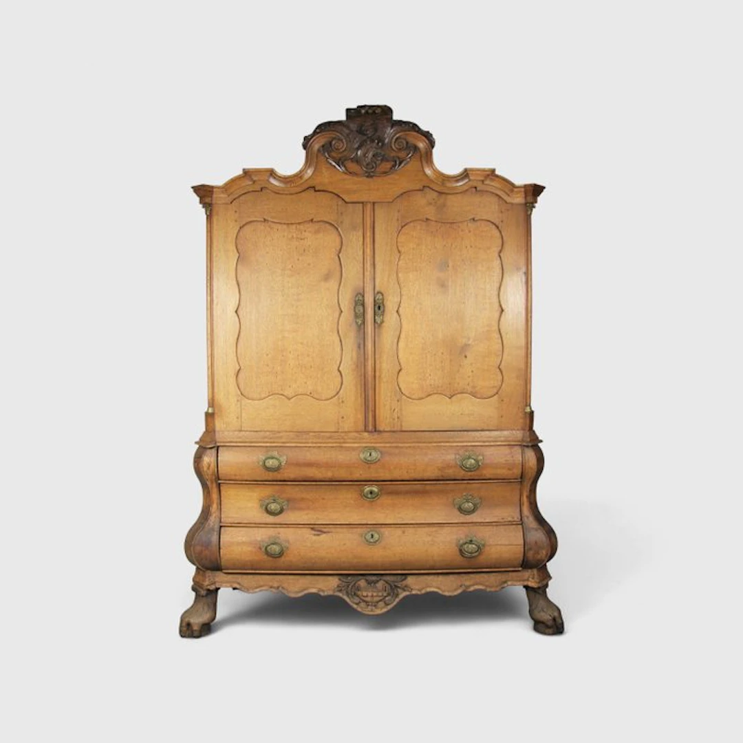 Cabinet - Oak, elm wood, Copper - Delivery available