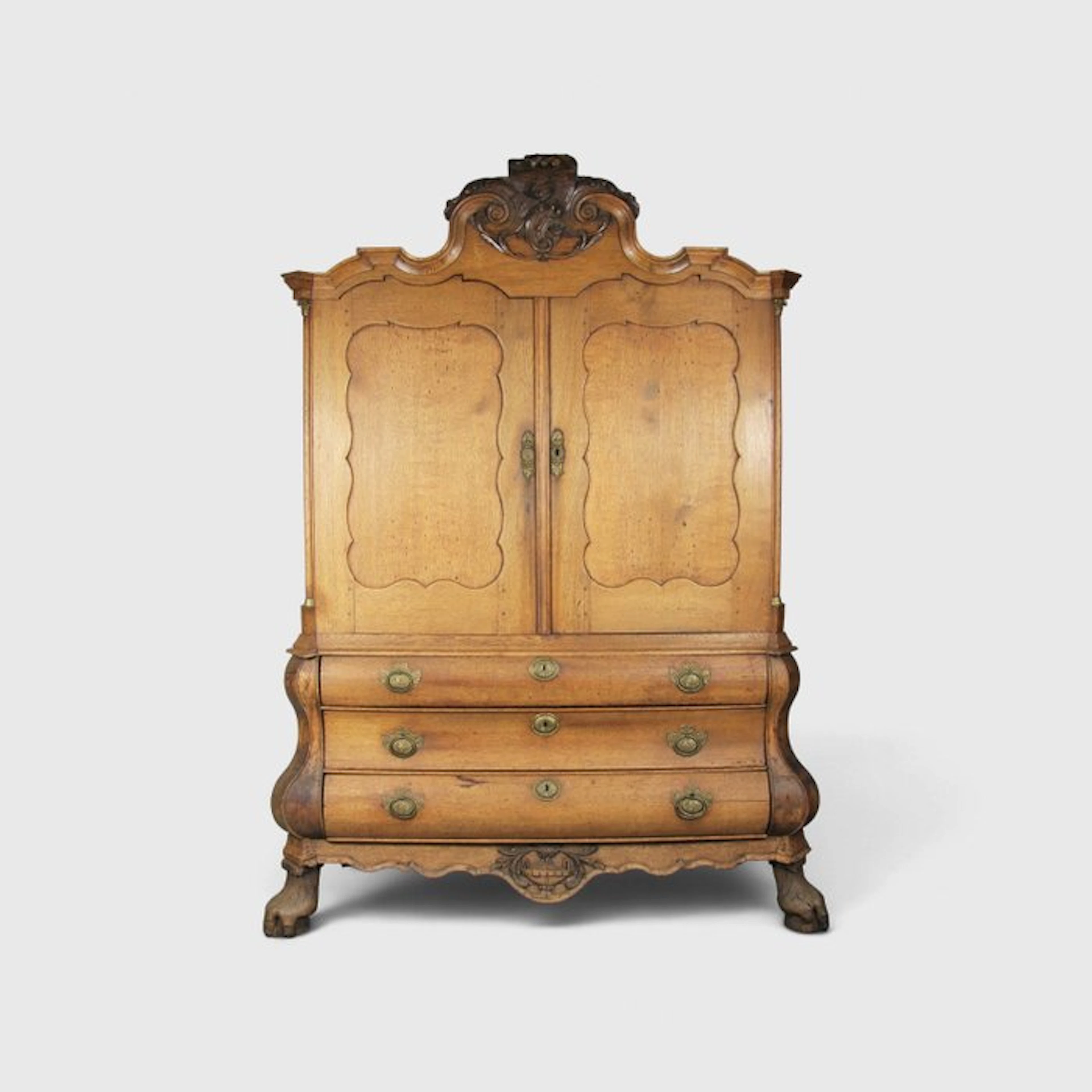 Cabinet - Oak, elm wood, Copper - Delivery available