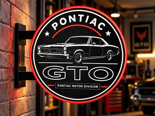 Pontiac GTO - riproduzione - Lamp - bifacial pendant light - ABS - pendant lamp