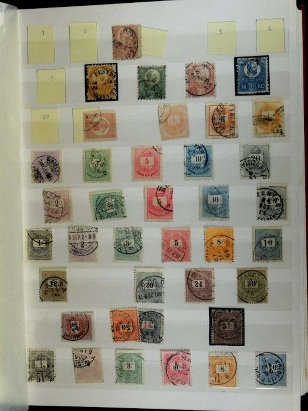 Hungary - Collection from the start in mixed cancelled...