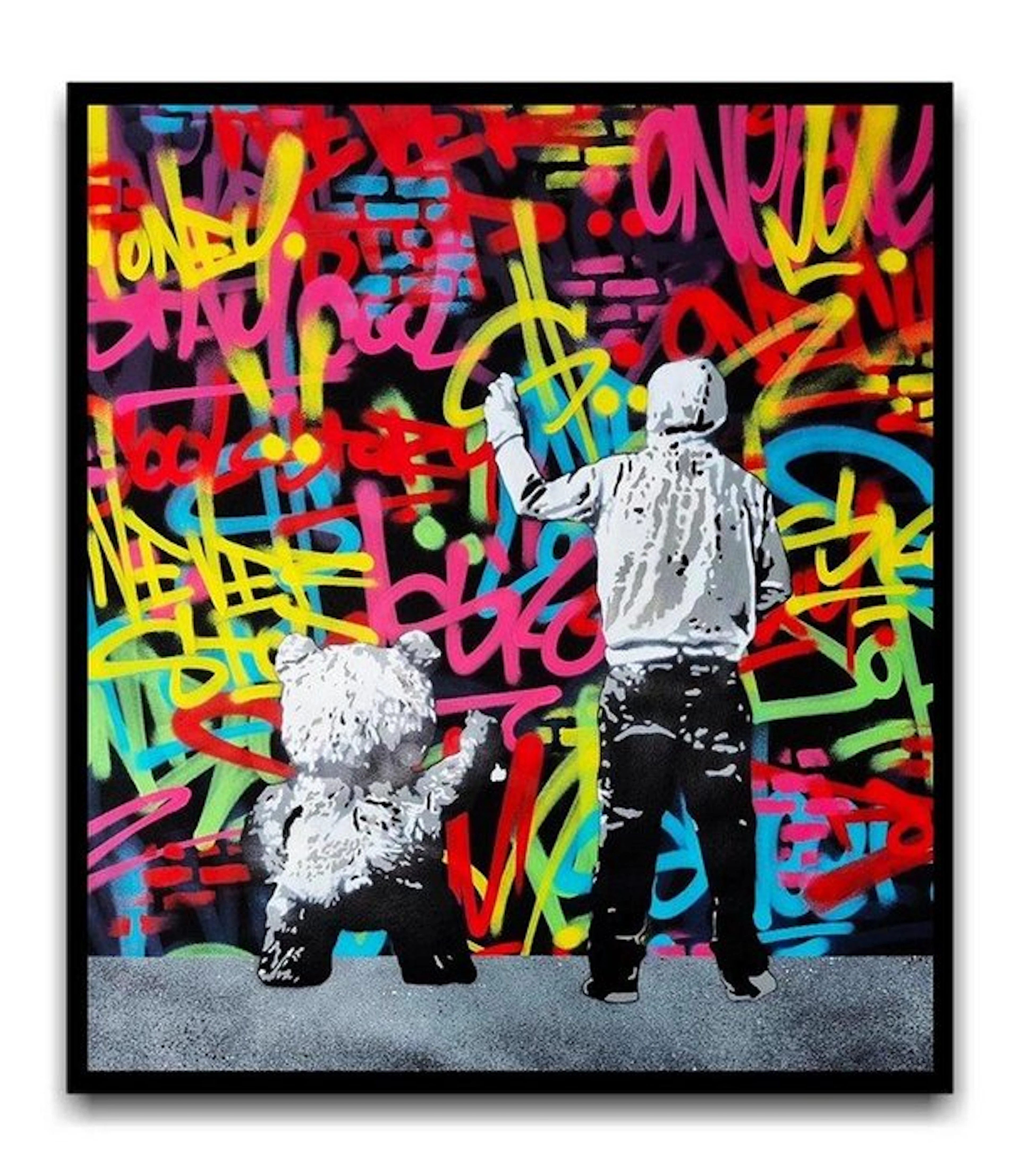 Asko - Friends For Life - Canvas - Handmade