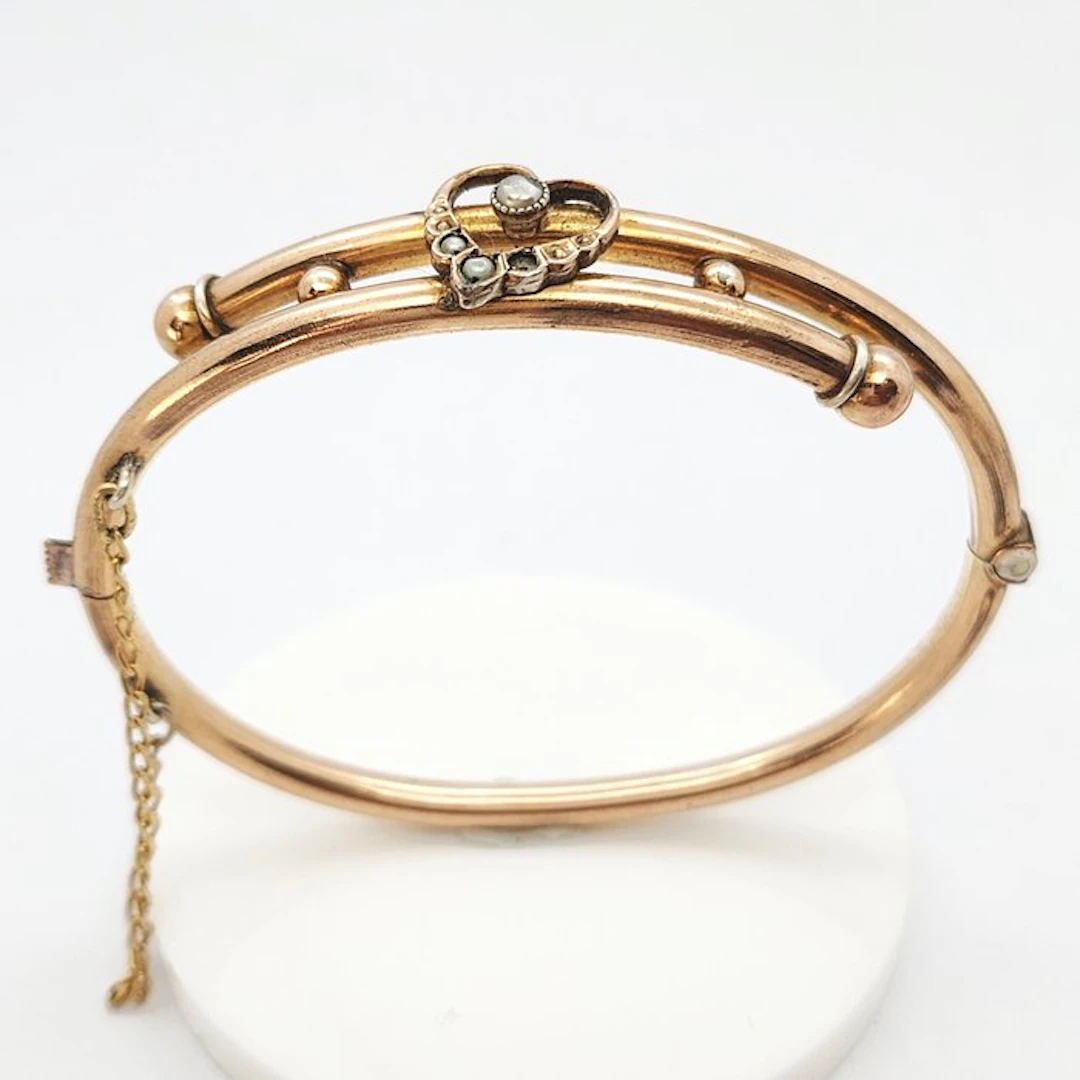 Bracelet - 9 kt. Yellow gold, White gold