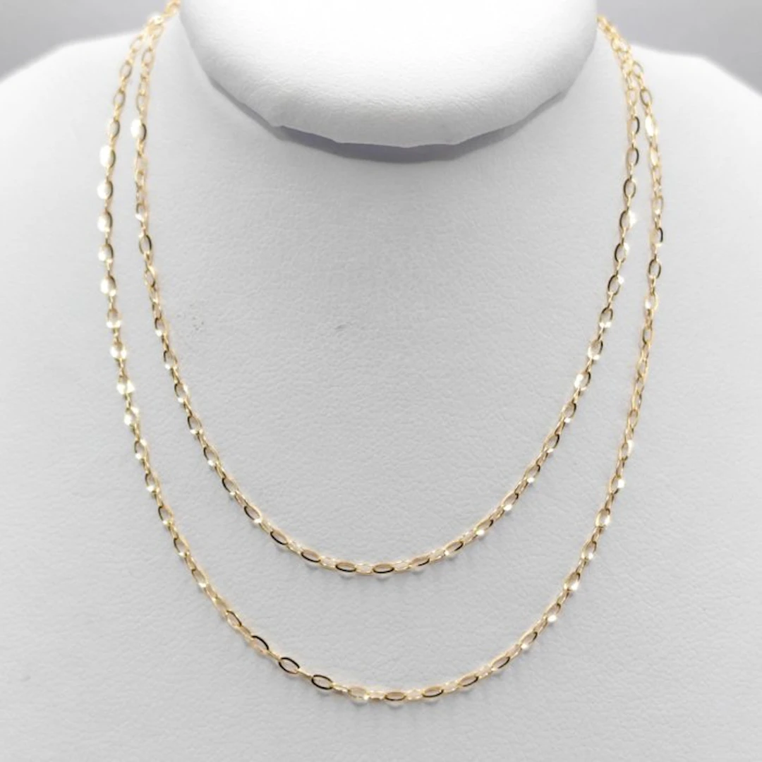 No reserve price - Necklace - 18 kt. Yellow gold