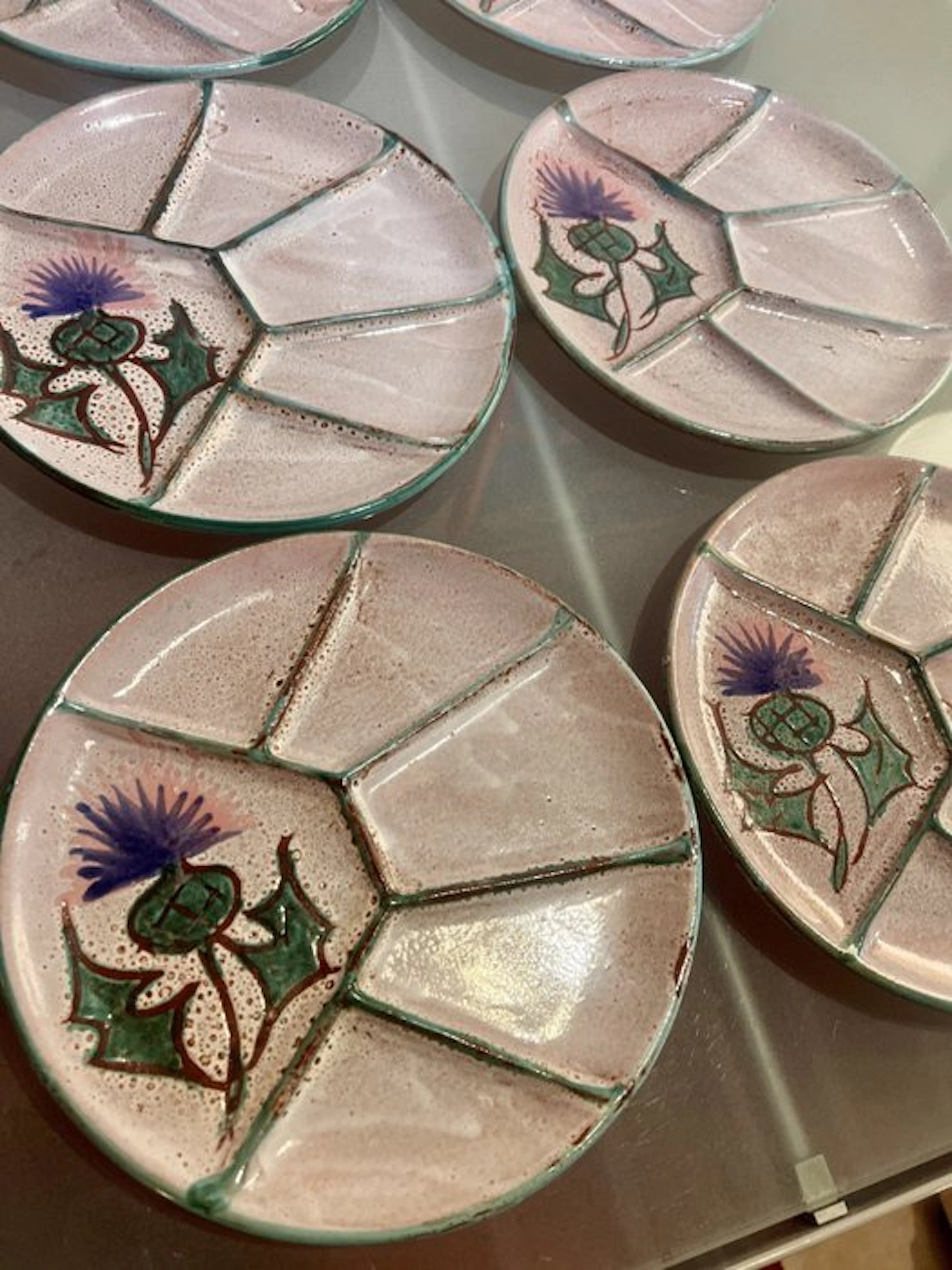 Vallauris - Etienne Daniel - Plate (6) - Ceramic