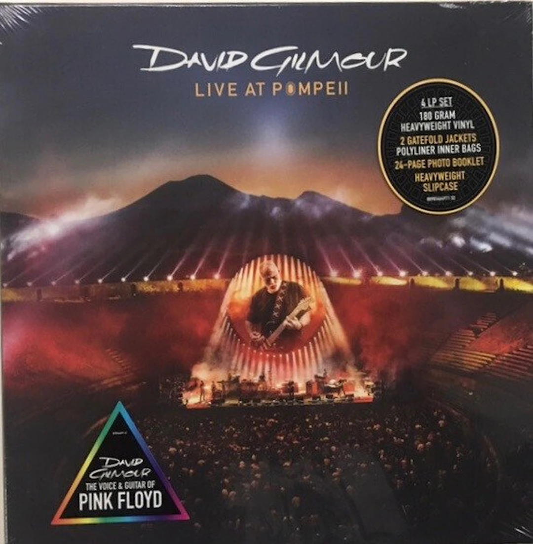 David Gilmour - "Live at Pompeii" 4 LPs box set